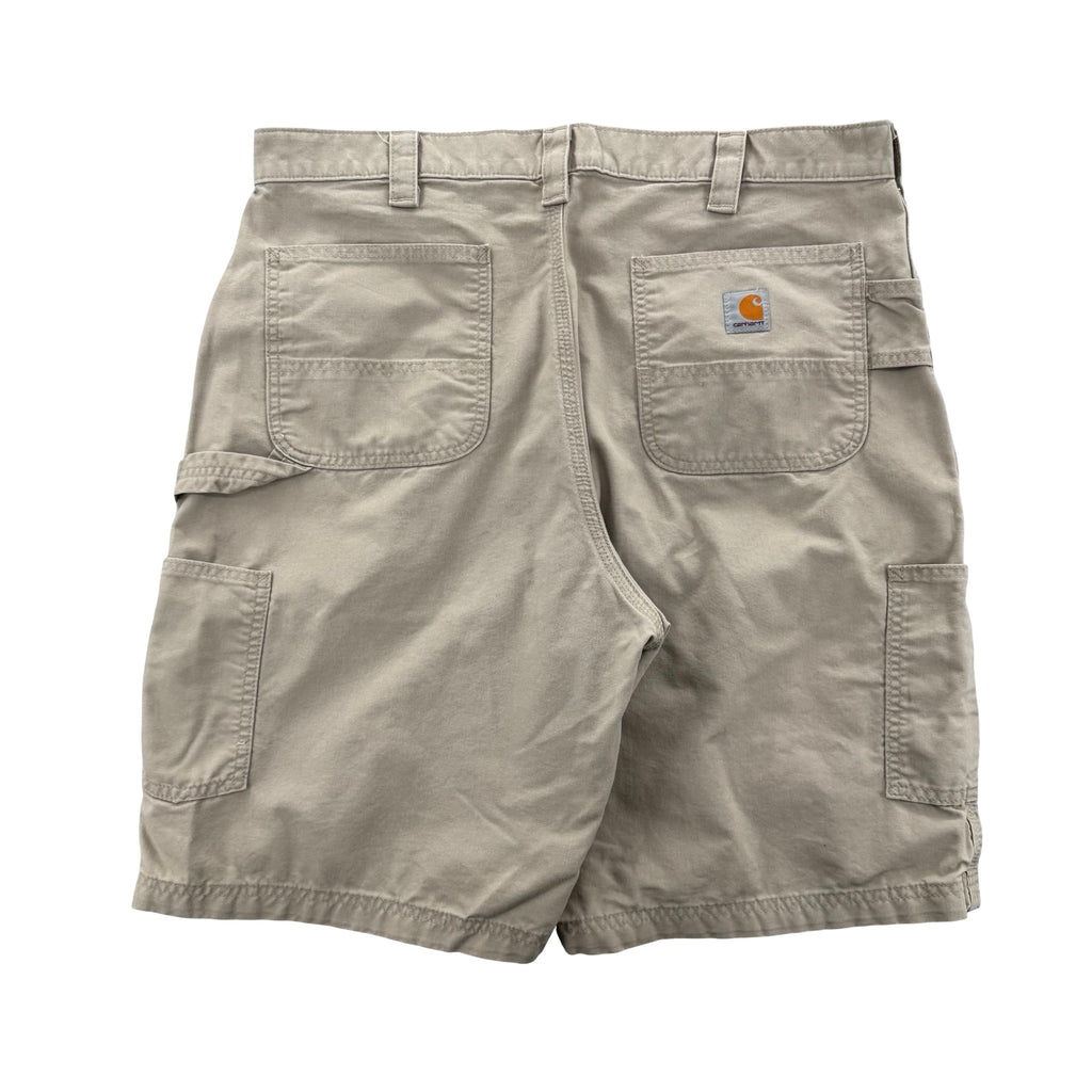 Cream Carhartt Carpenter Shorts (38)