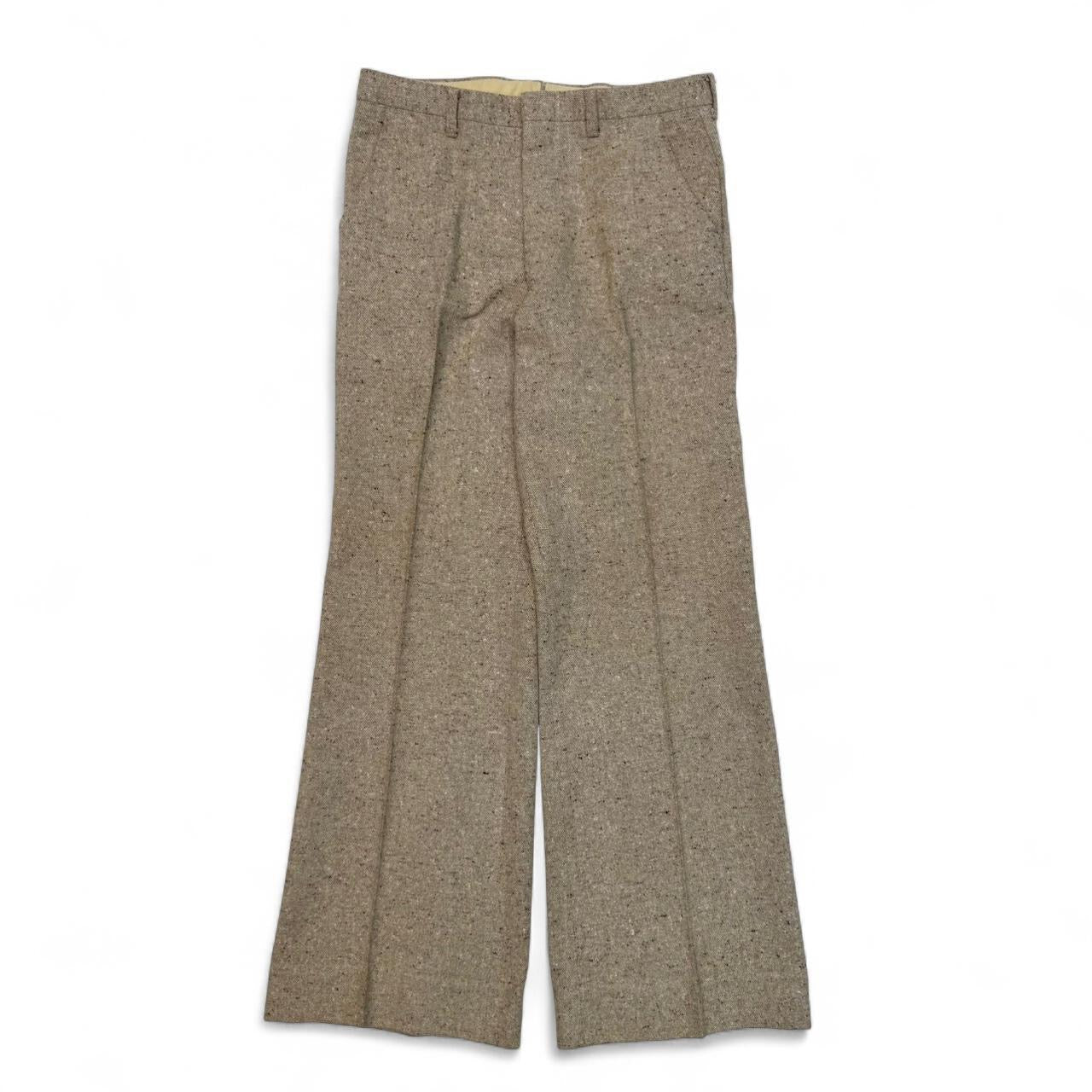 1970s Tweed Flare Dress Pants (31x30.5)