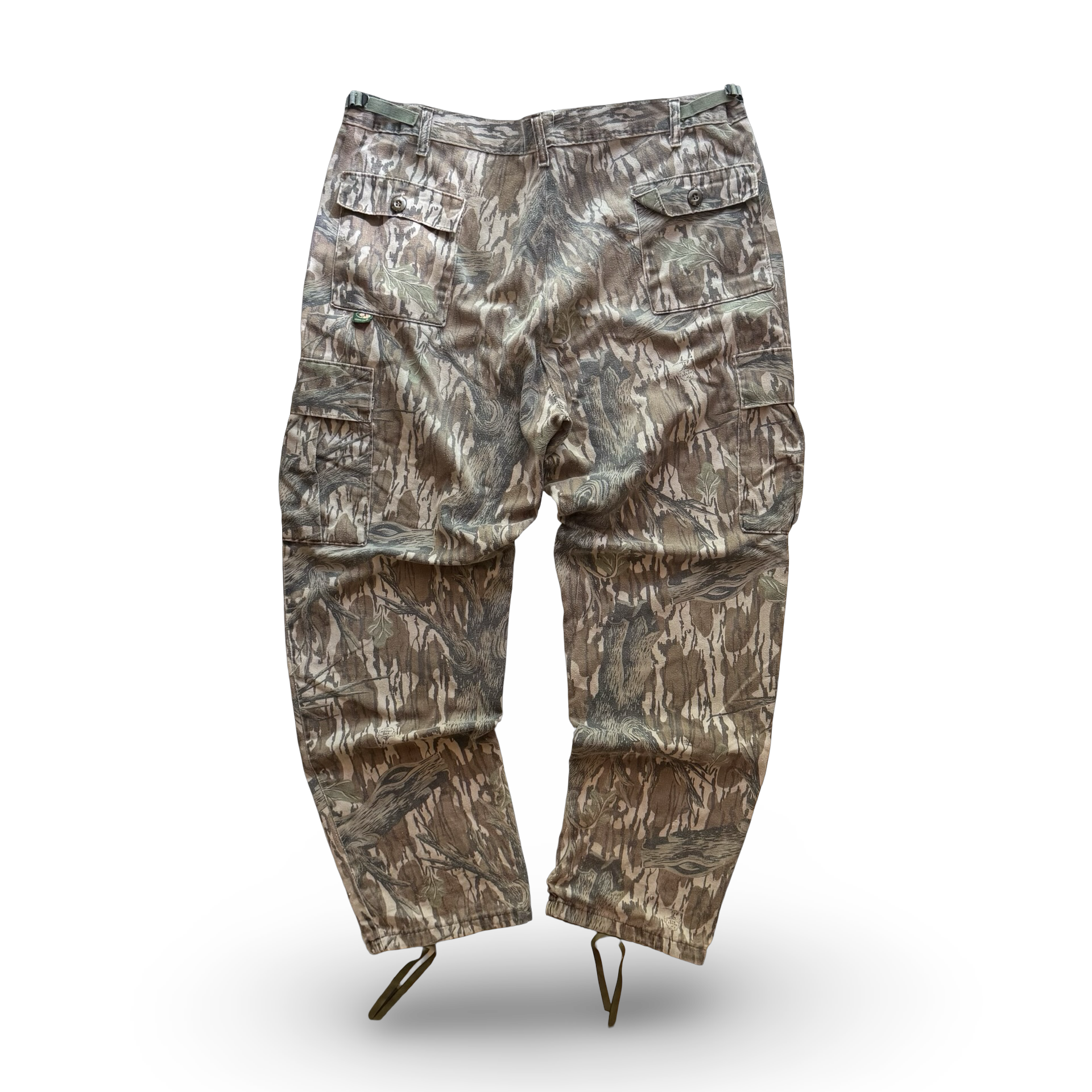 90s Mossy Oak Camo Cargo Pants (36-42x32)
