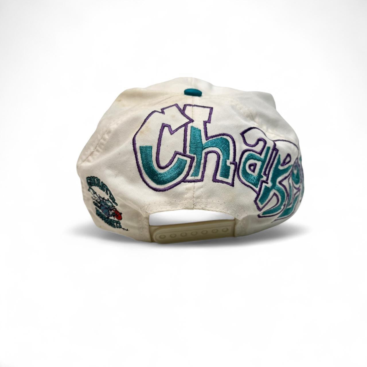 90s Charlotte Hornets Graffiti Drew Pearson Hat
