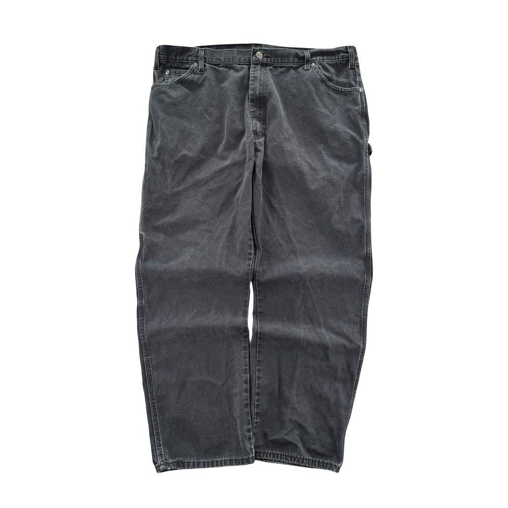 Faded Black Dickies Carpenter Pants (42x31)