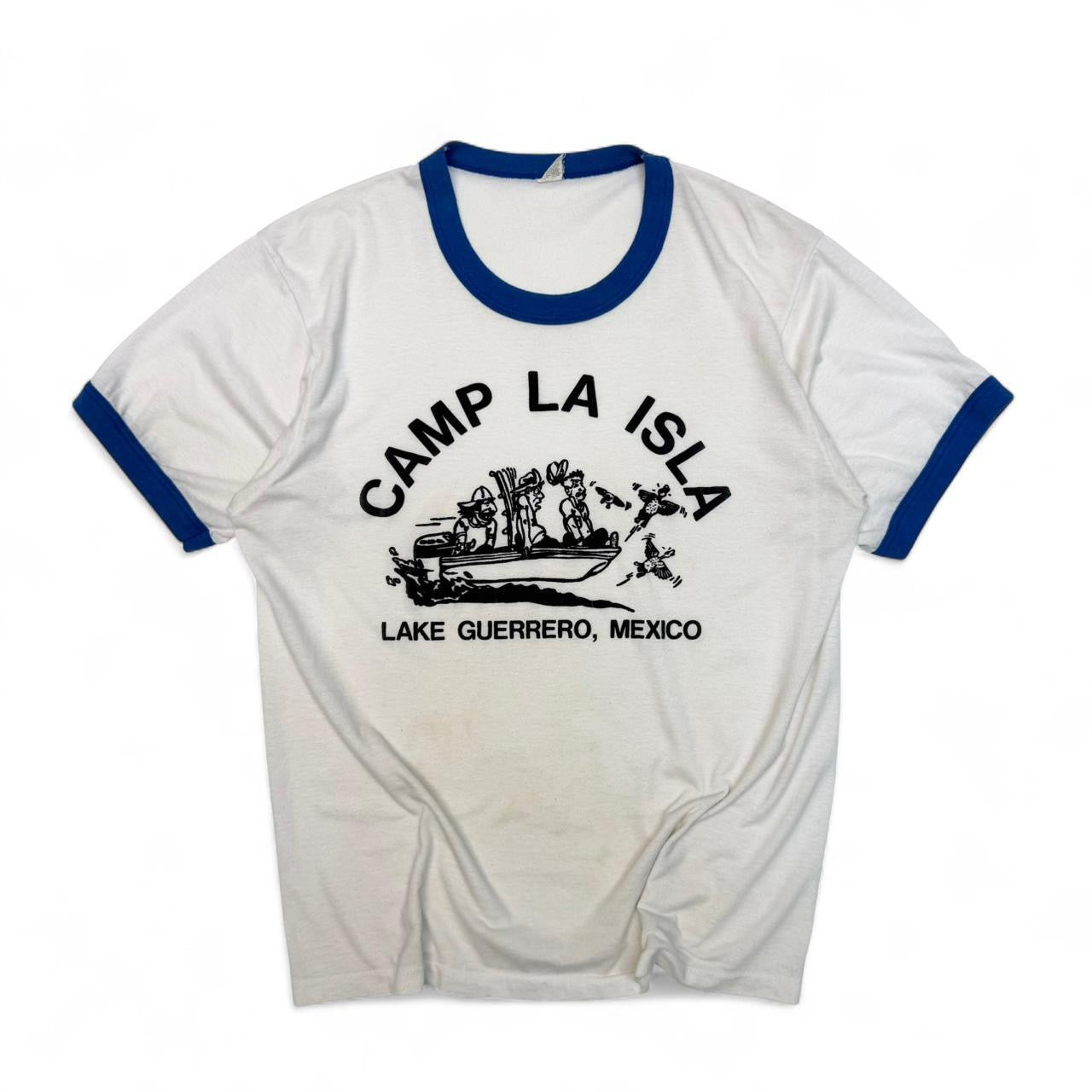 1980s Camp La Isla Ringer Tourist Tee (L)