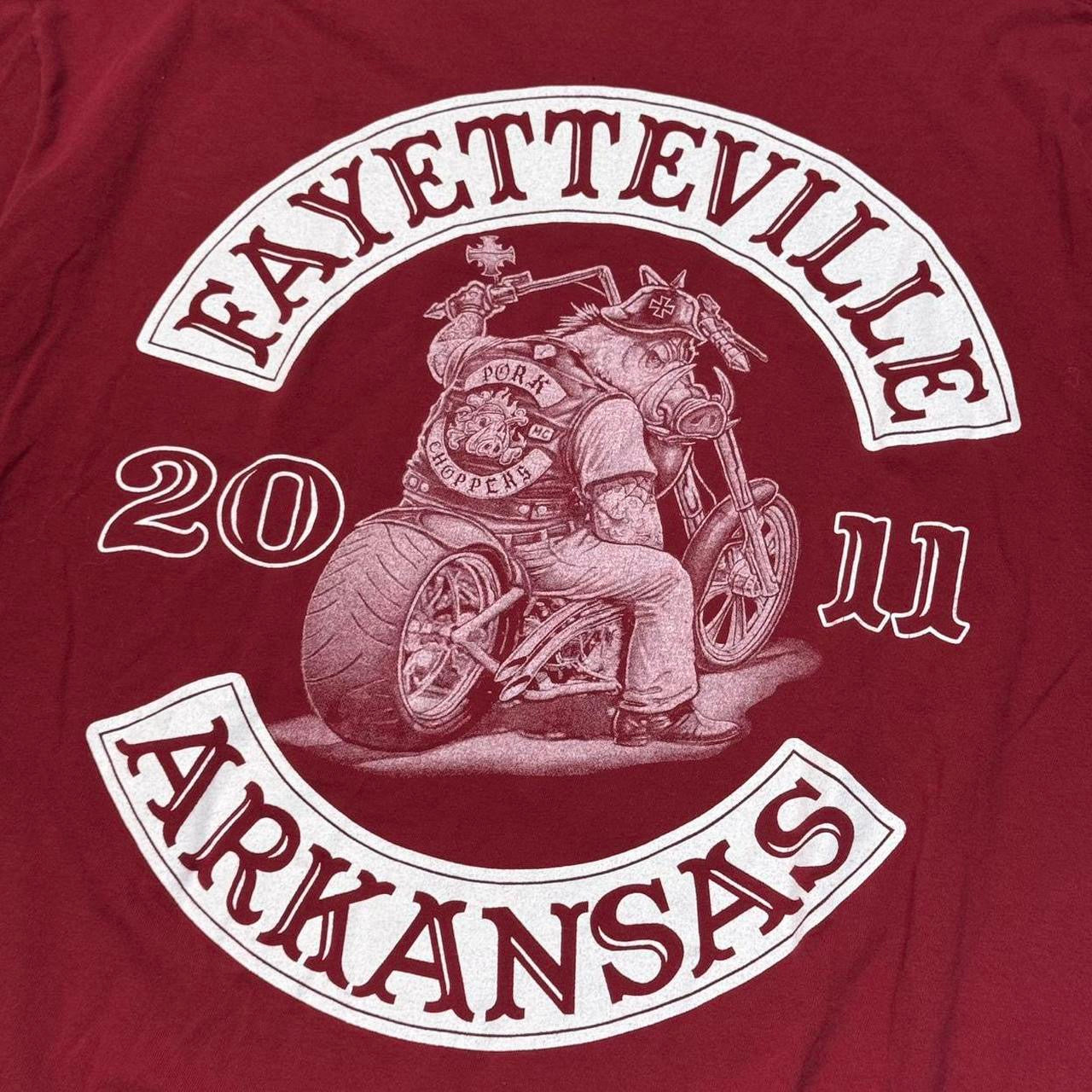 2011 Fayetteville Biker Tee (XL)
