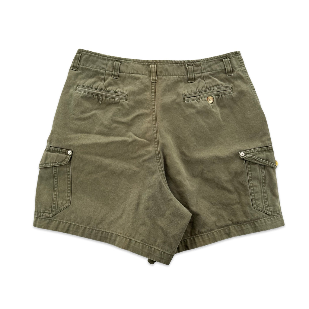Vintage Green Cargo Shorts (30”)