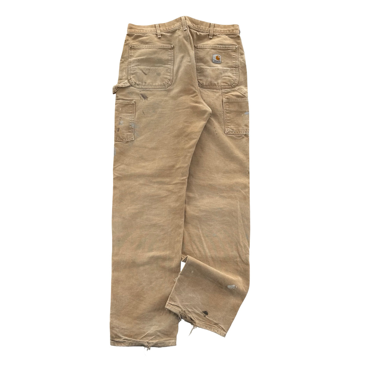 Distressed Tan Carhartt Double Knees (36x36)