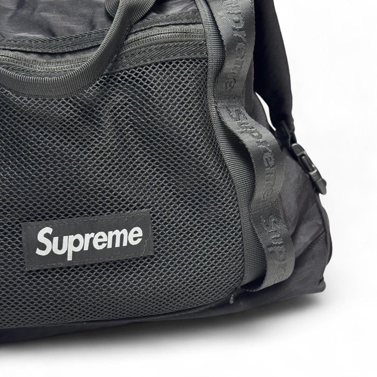 Black Supreme Zip Tote Bag F/W 2020