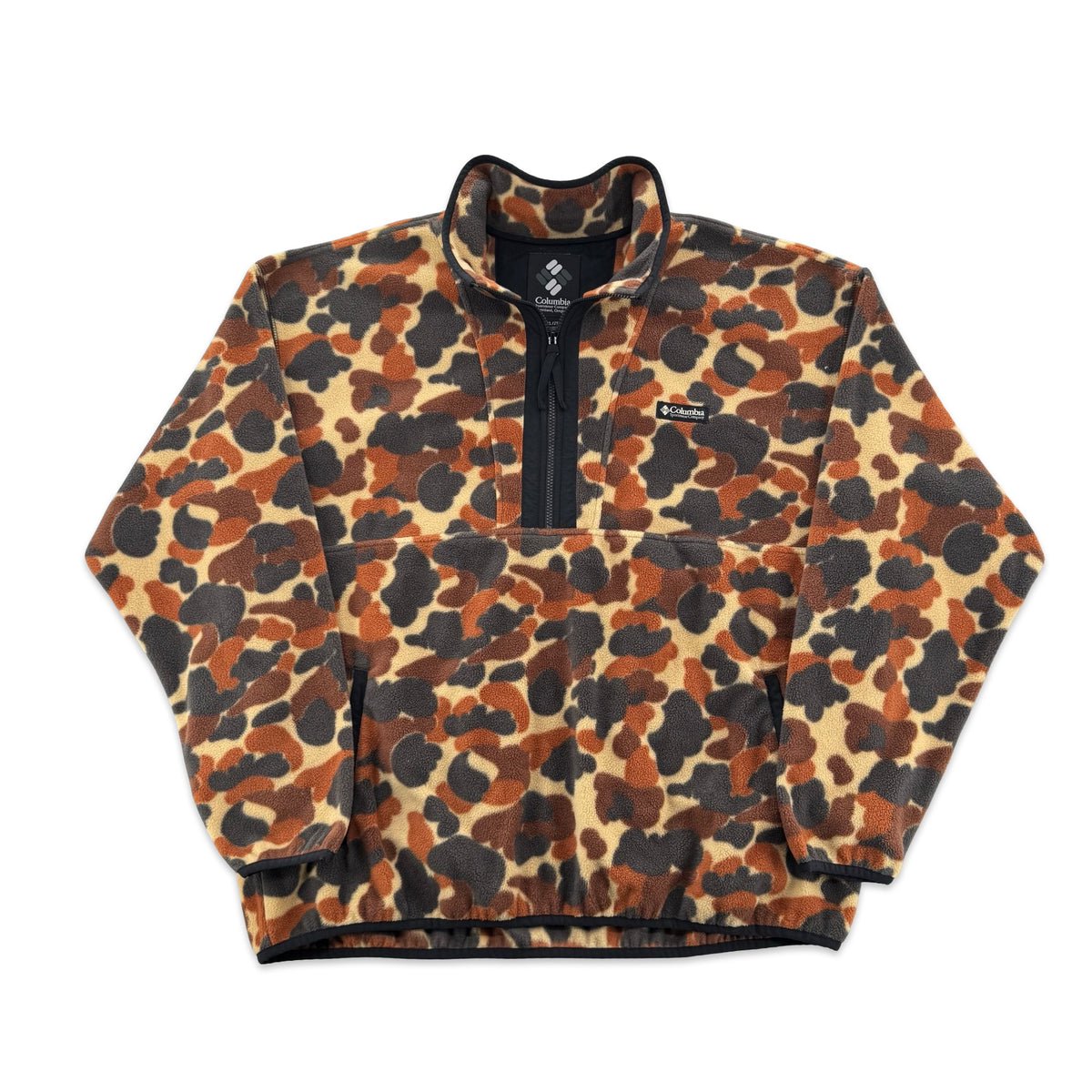 Columbia Camo Quarter Zip Fleece (XXL)
