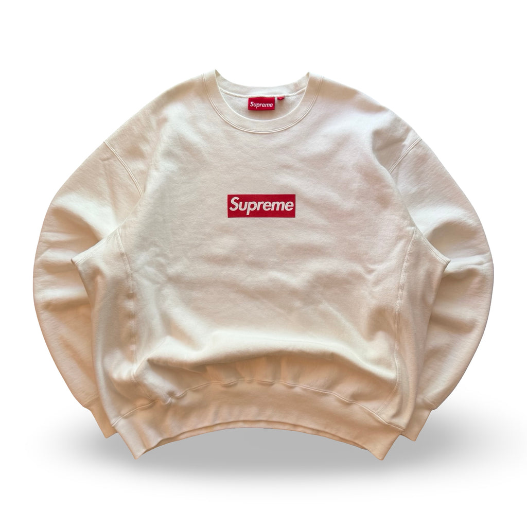 S/S 25’ Supreme Printed Box Logo Crewneck Sweatshirt (XL)