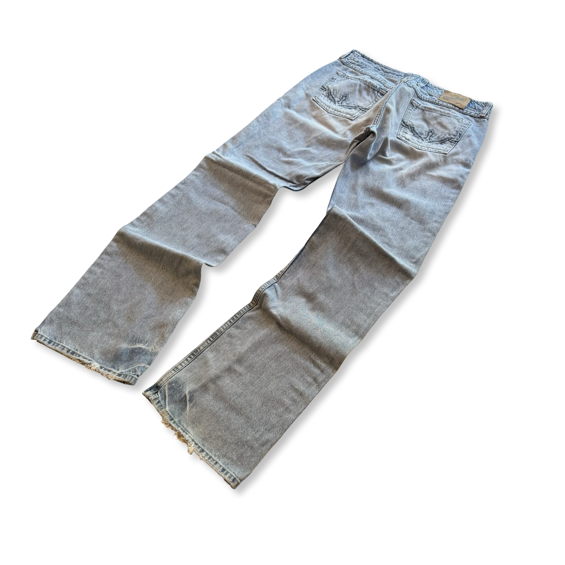 2000s Lucky Brand Embroidered Jeans (32x32)