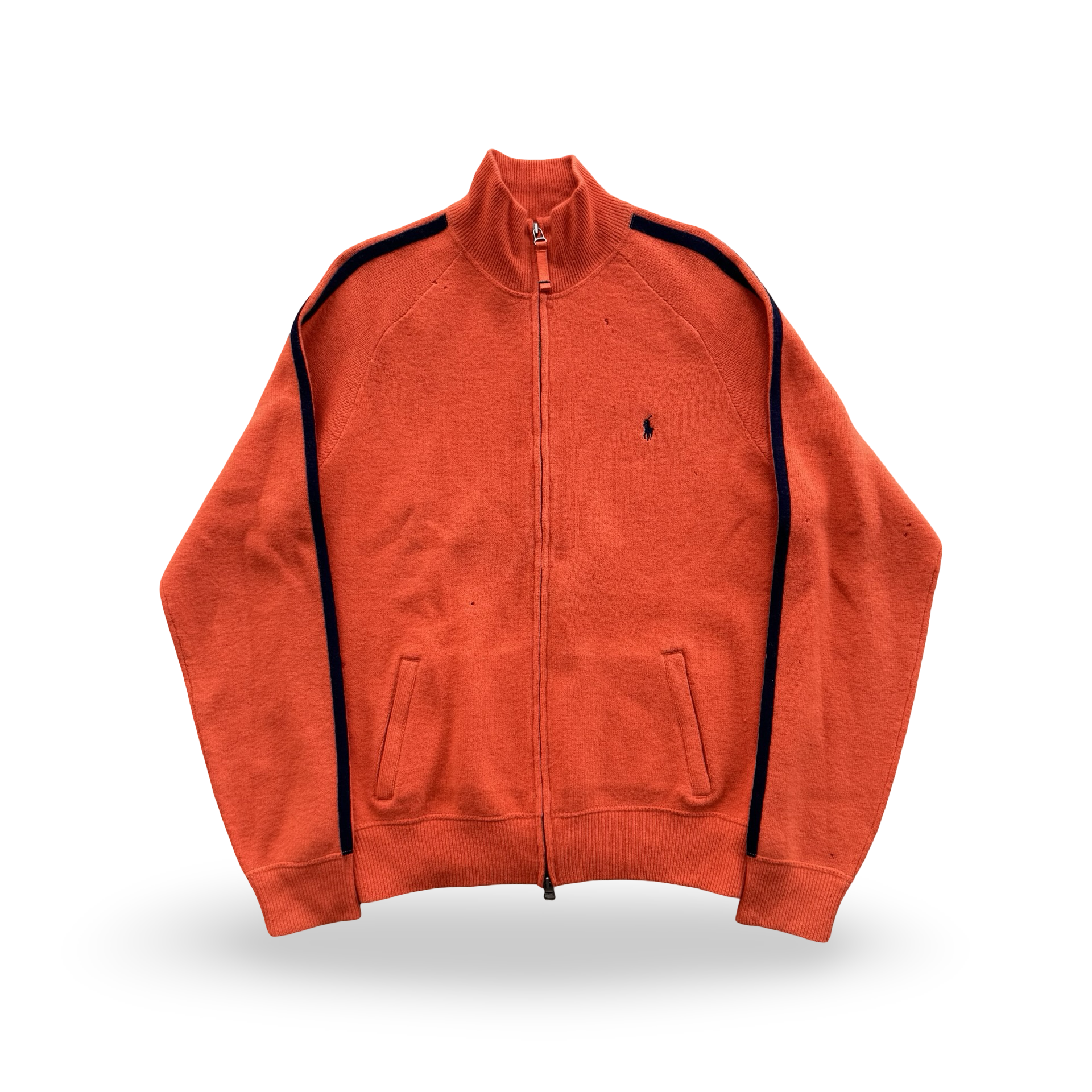 Vintage Orange Ralph Lauren Lambswool Jacket (L)