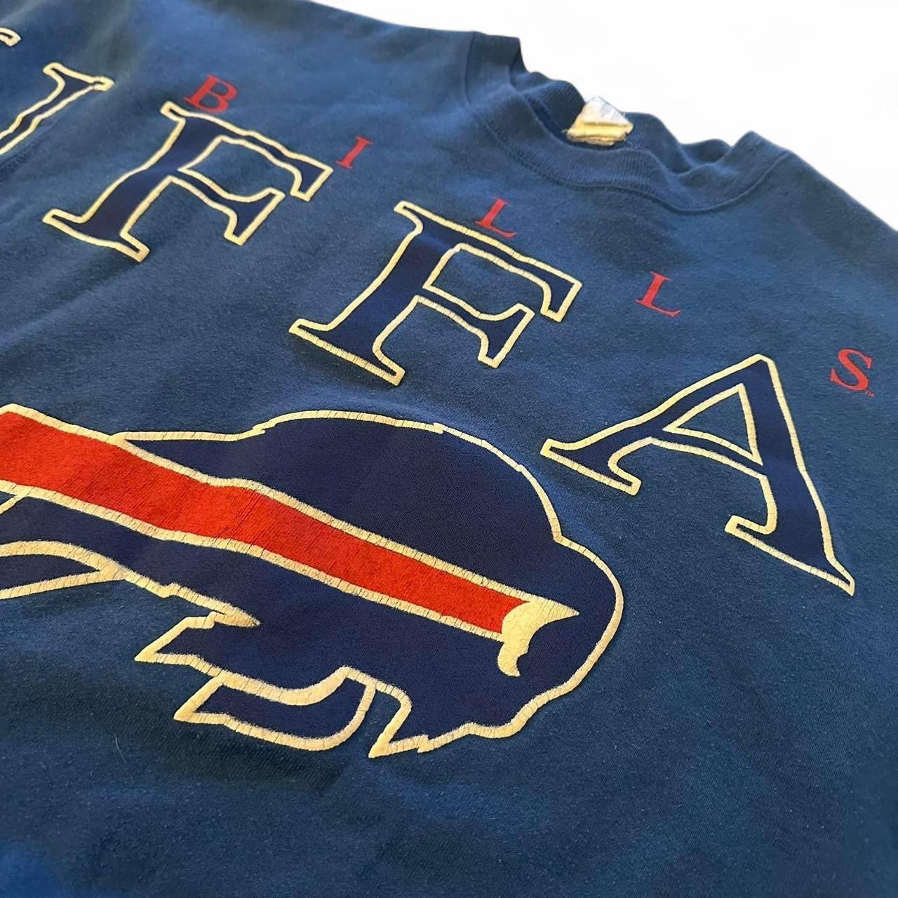90s Buffalo Bills Spell Out Crewneck (L/XL)