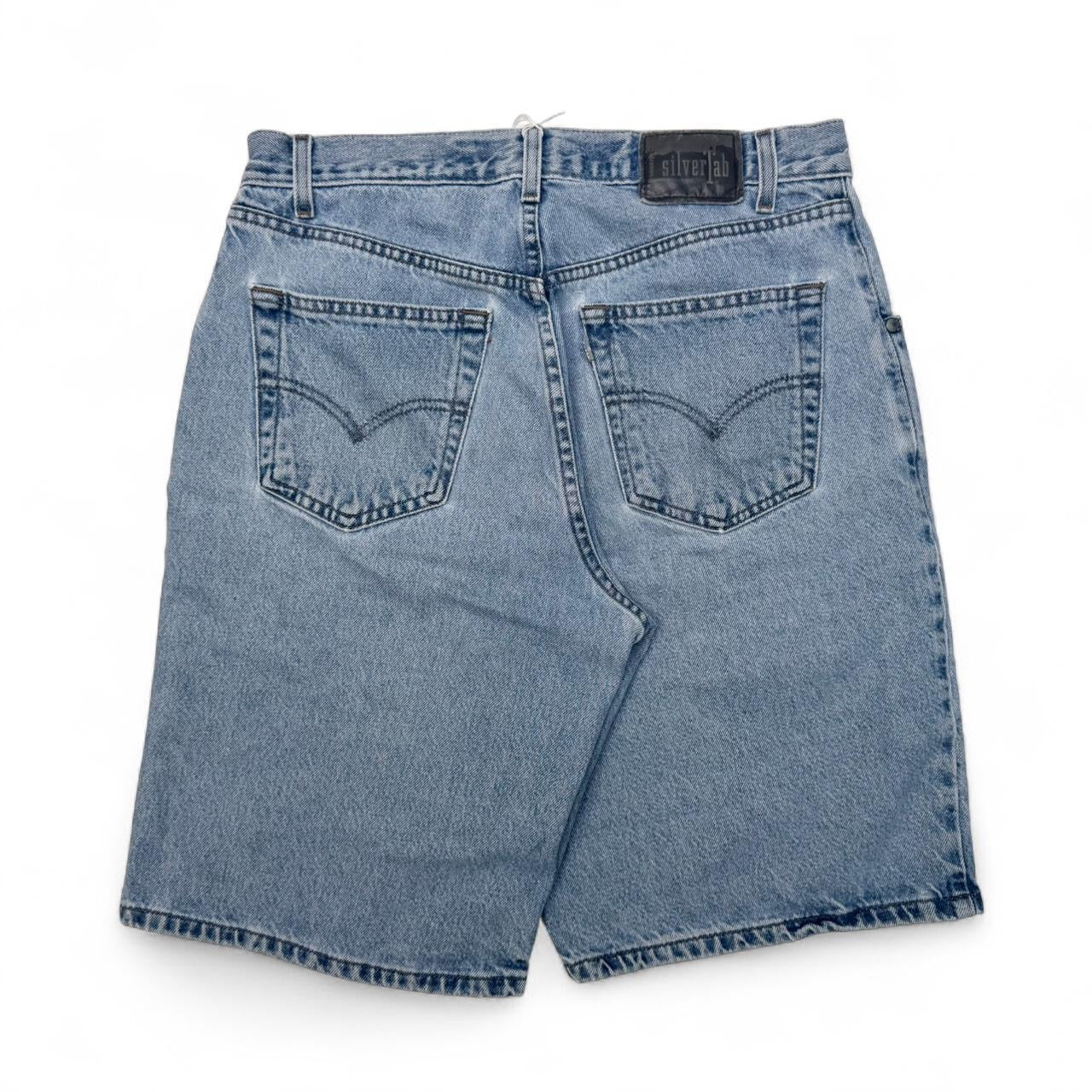 1990’s Levi’s Silvertab Loose Fit Denim Shorts (32)