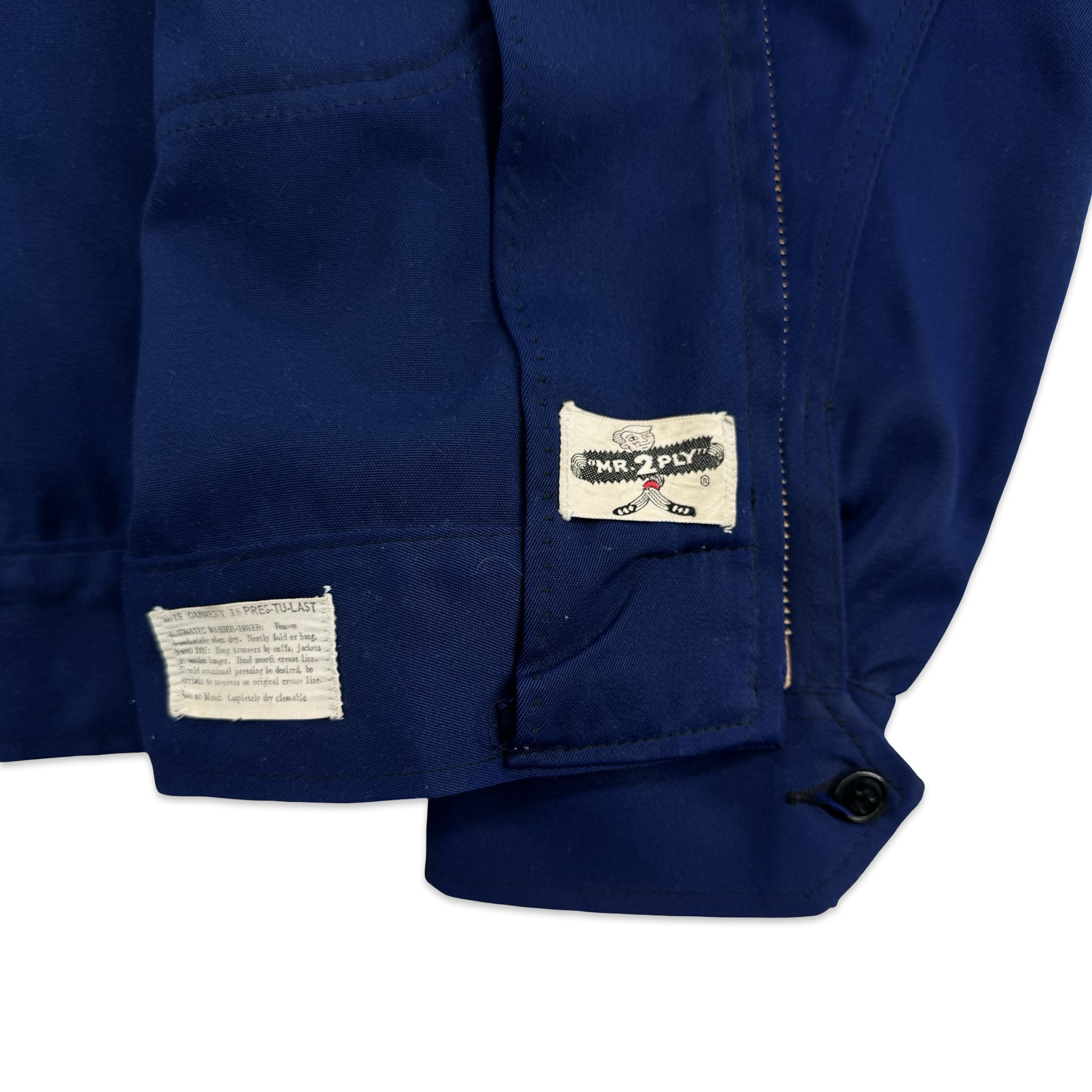 1960s Mr. 2 Ply Gabardine Mechanics Jacket (44R/L)