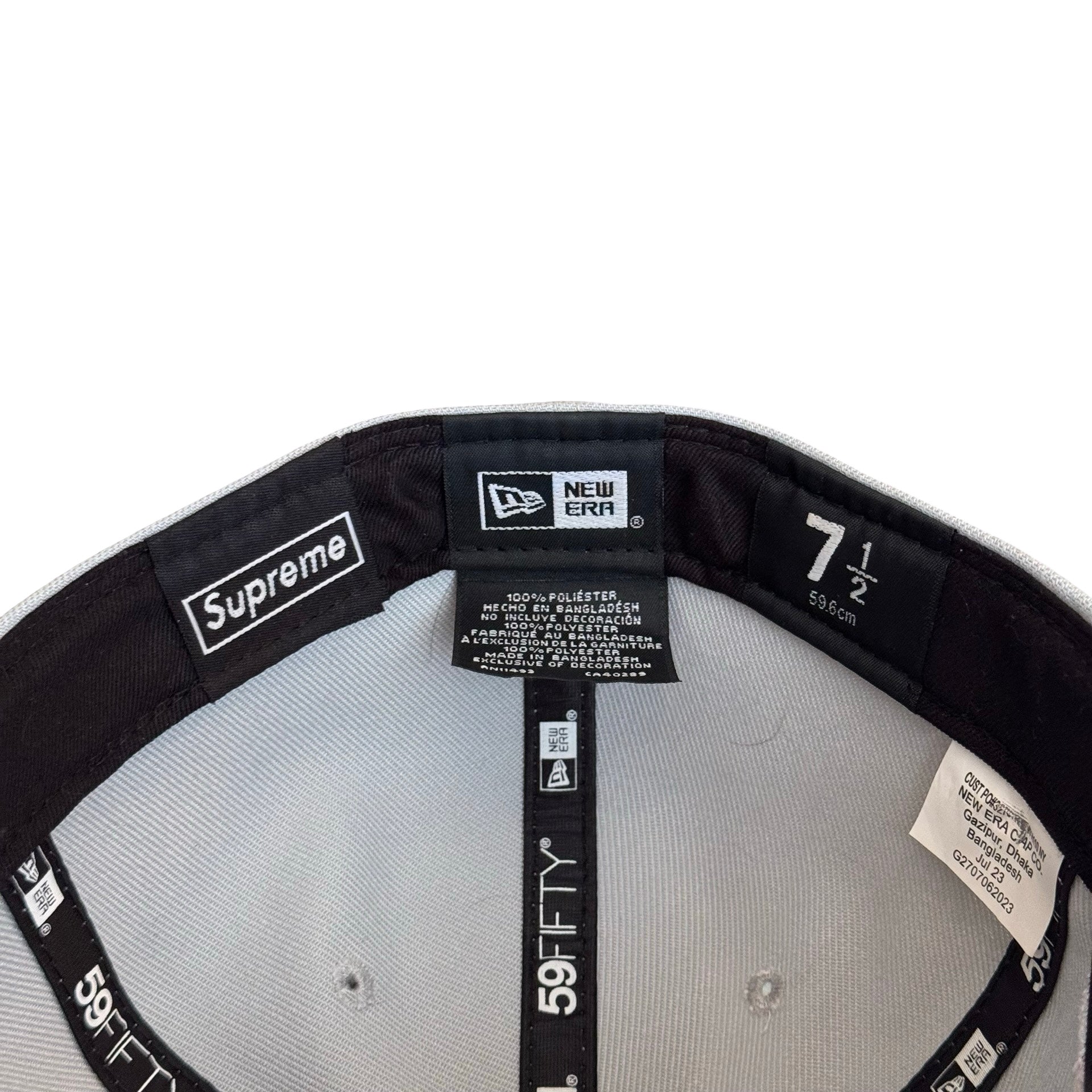 Supreme Hebrew Fitted Hat (7 1/2)