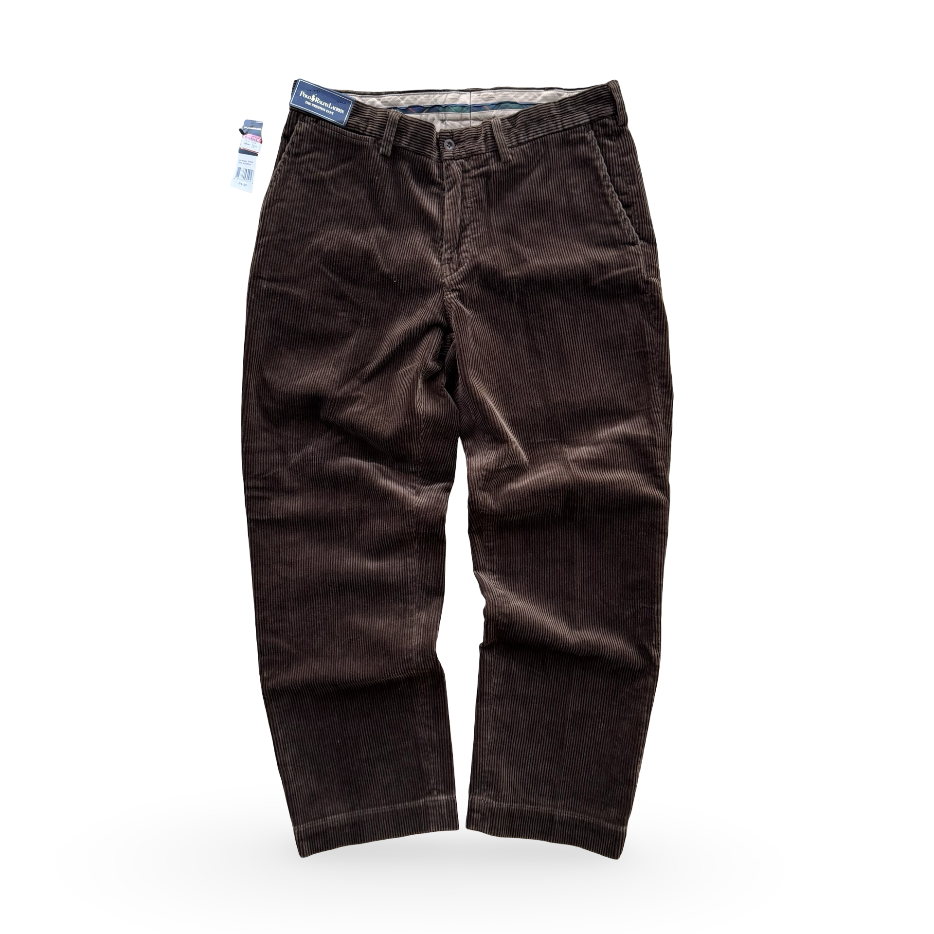 Vintage Brown Ralph Lauren Corduroy Preston Pant (34x30)