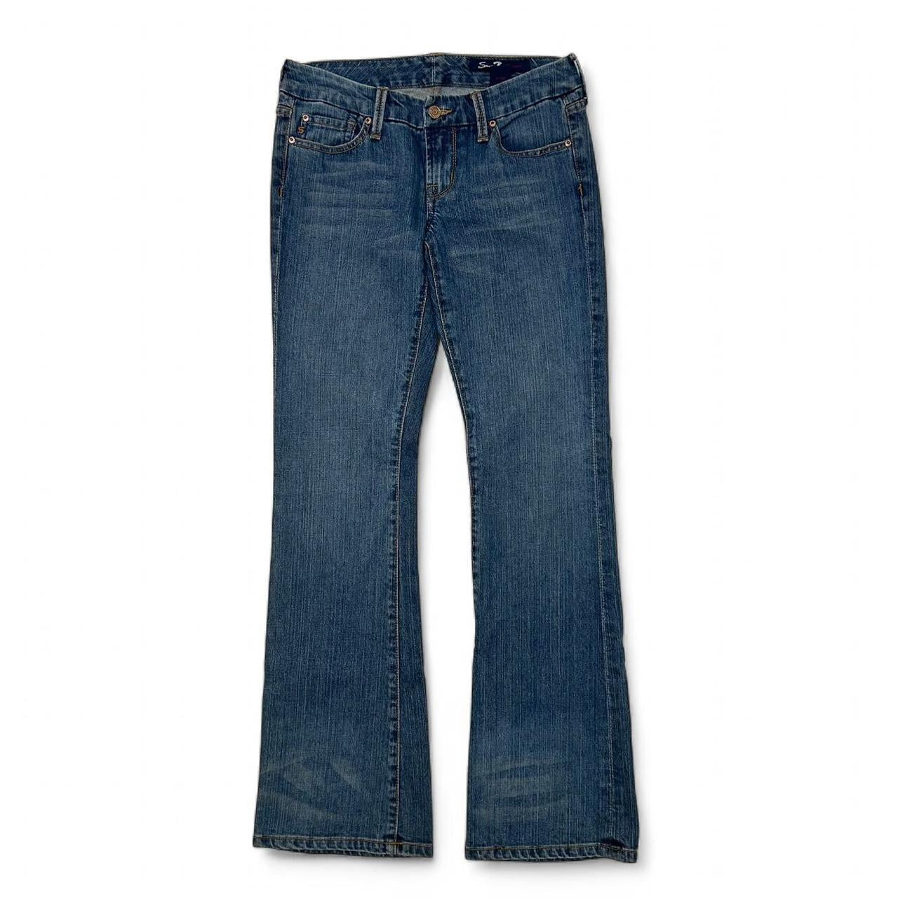 2000’s Embroidered Seven 7 Low Rise Jeans (28)