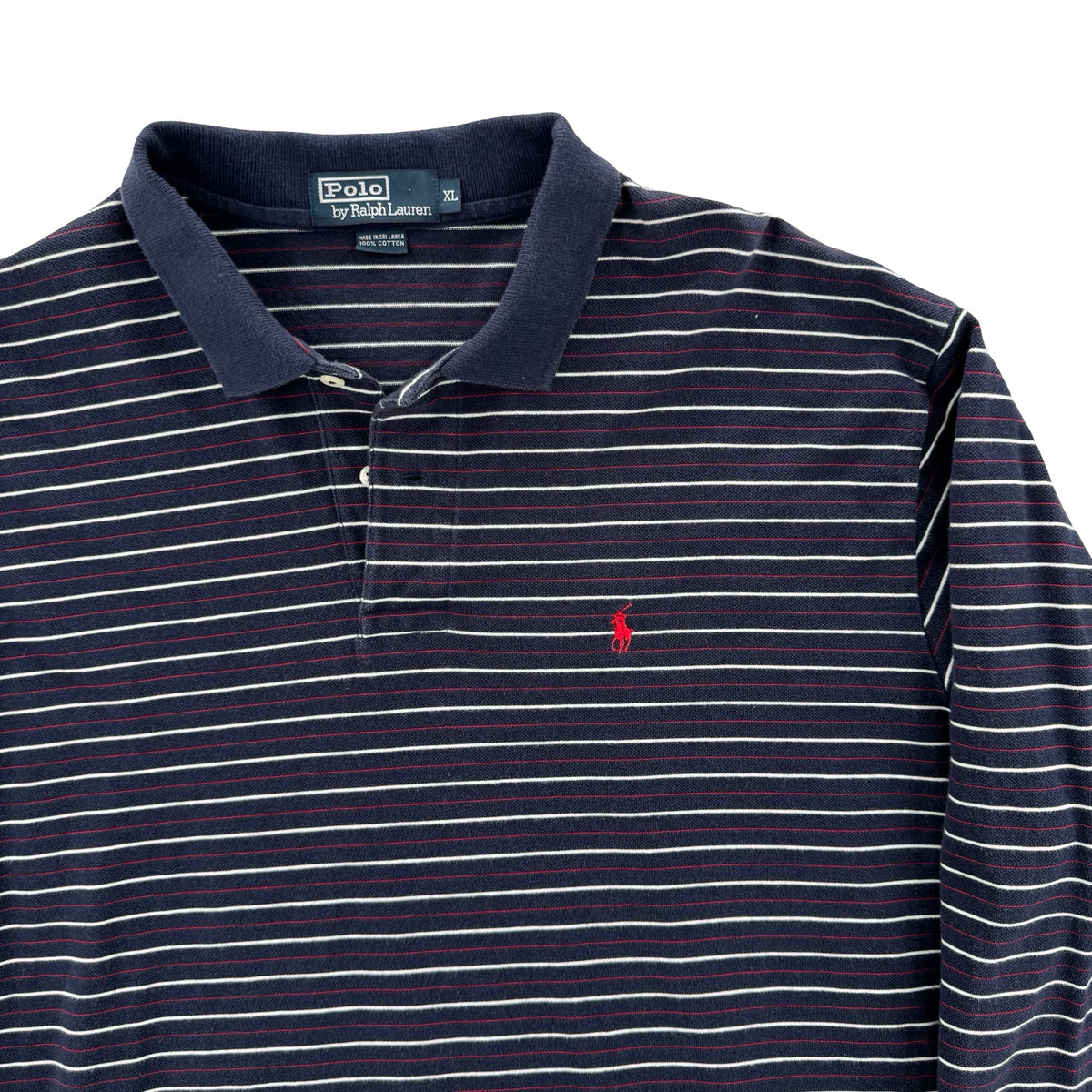 Vintage Striped Ralph Lauren Polo (XL)