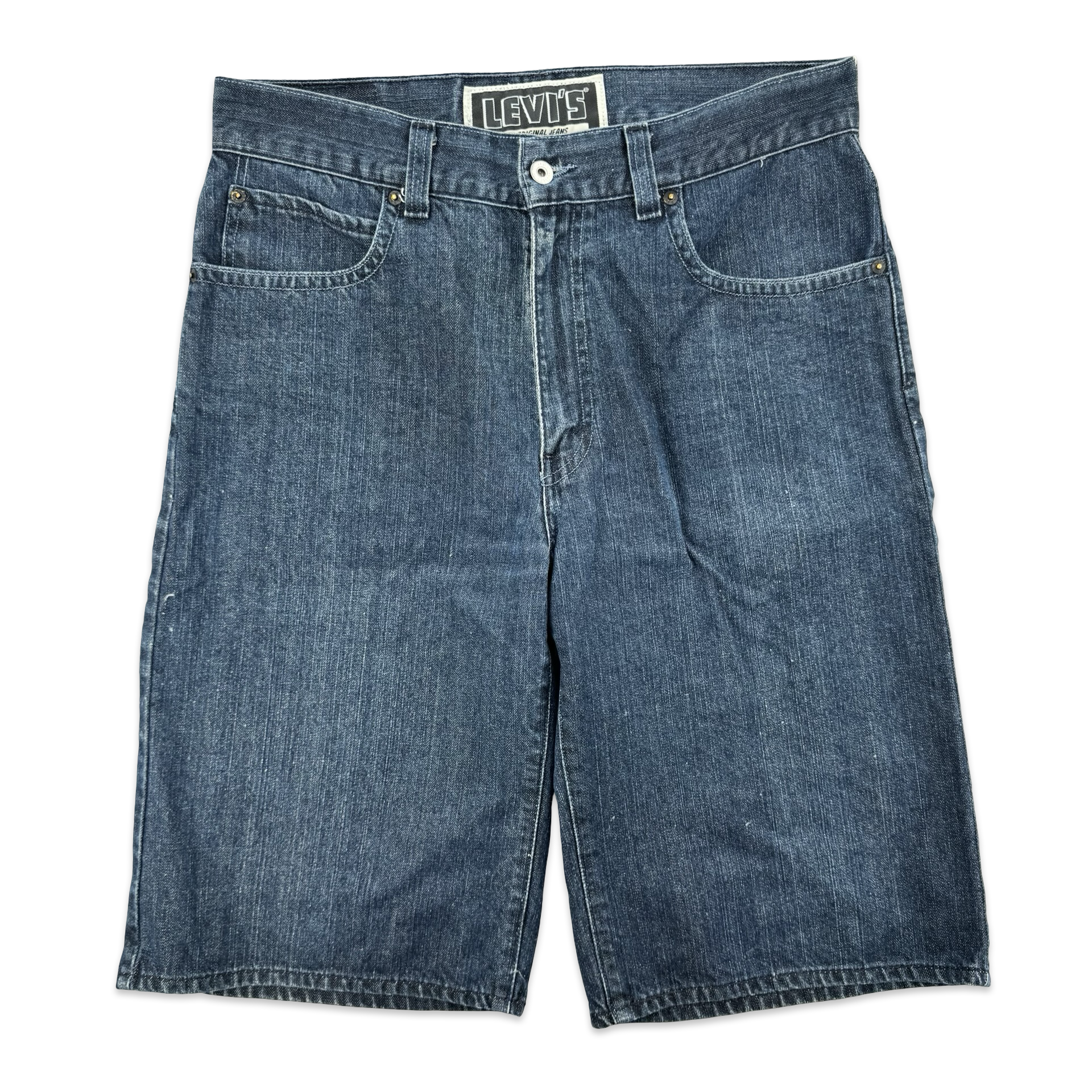 2000s Levi’s 579 Baggy Painted Jorts (35)