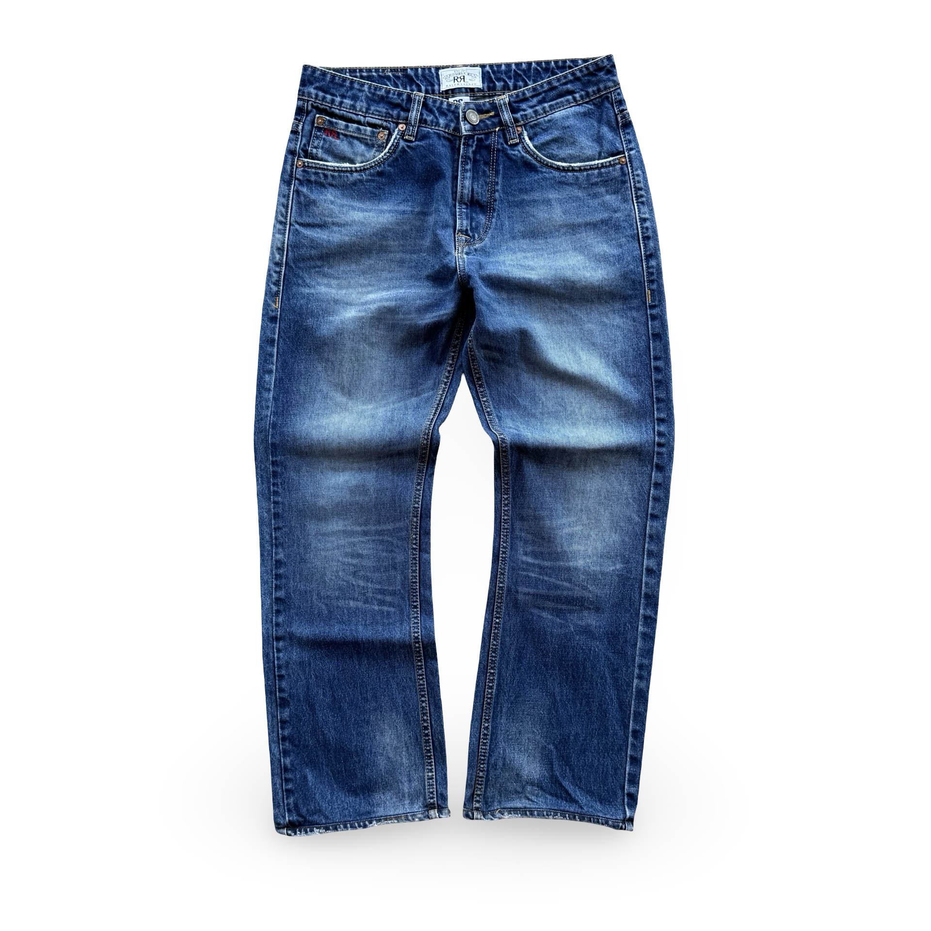 RRL Straight Fit Western Jeans (32x29)