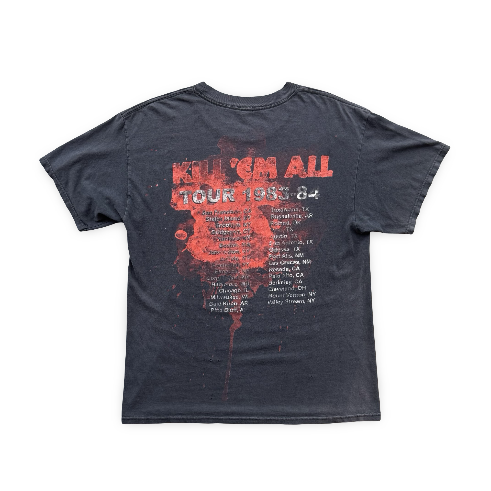 Vintage Metallica Kill ‘Em All Tour Tee (L)