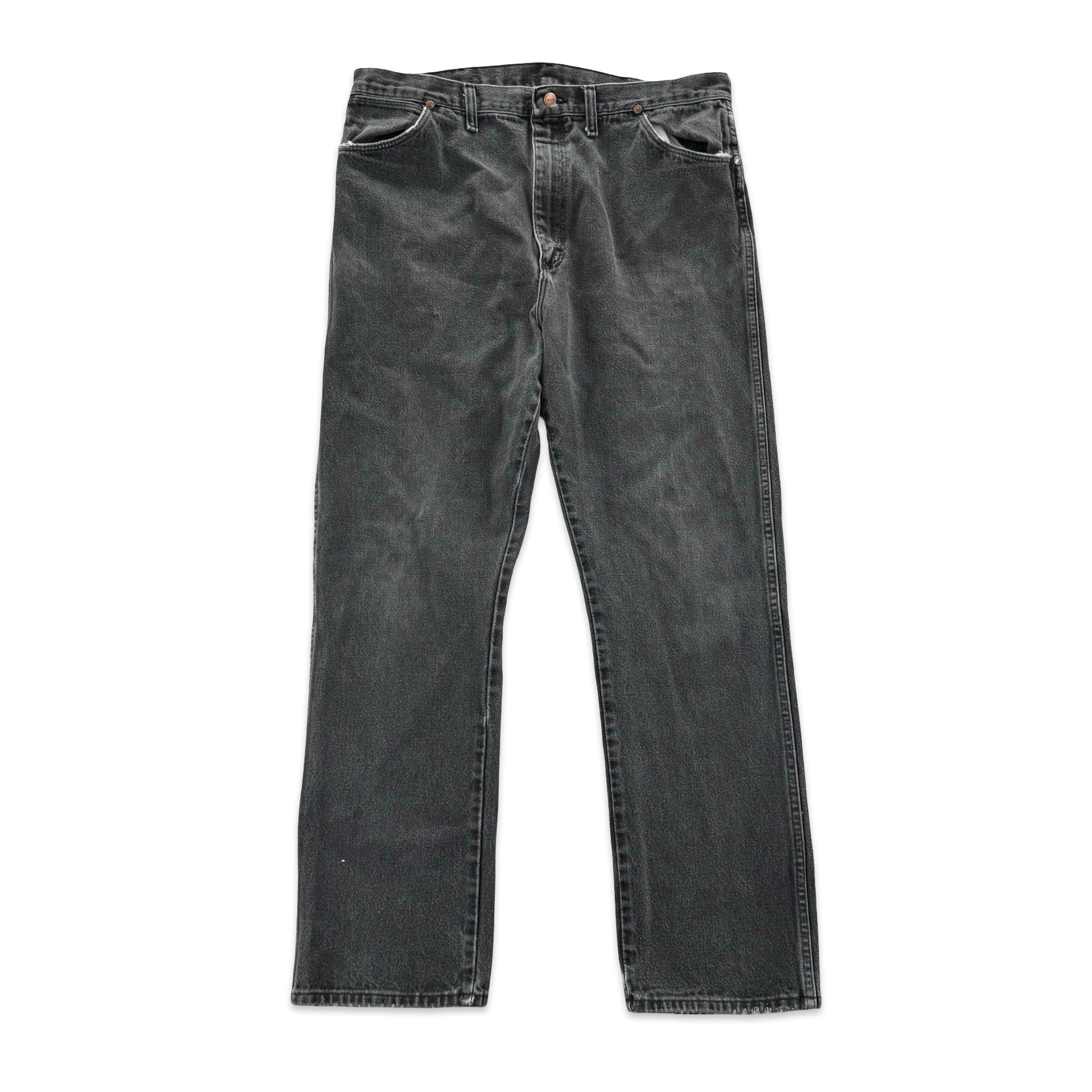 Vintage Black Wrangler Jeans (38x31)
