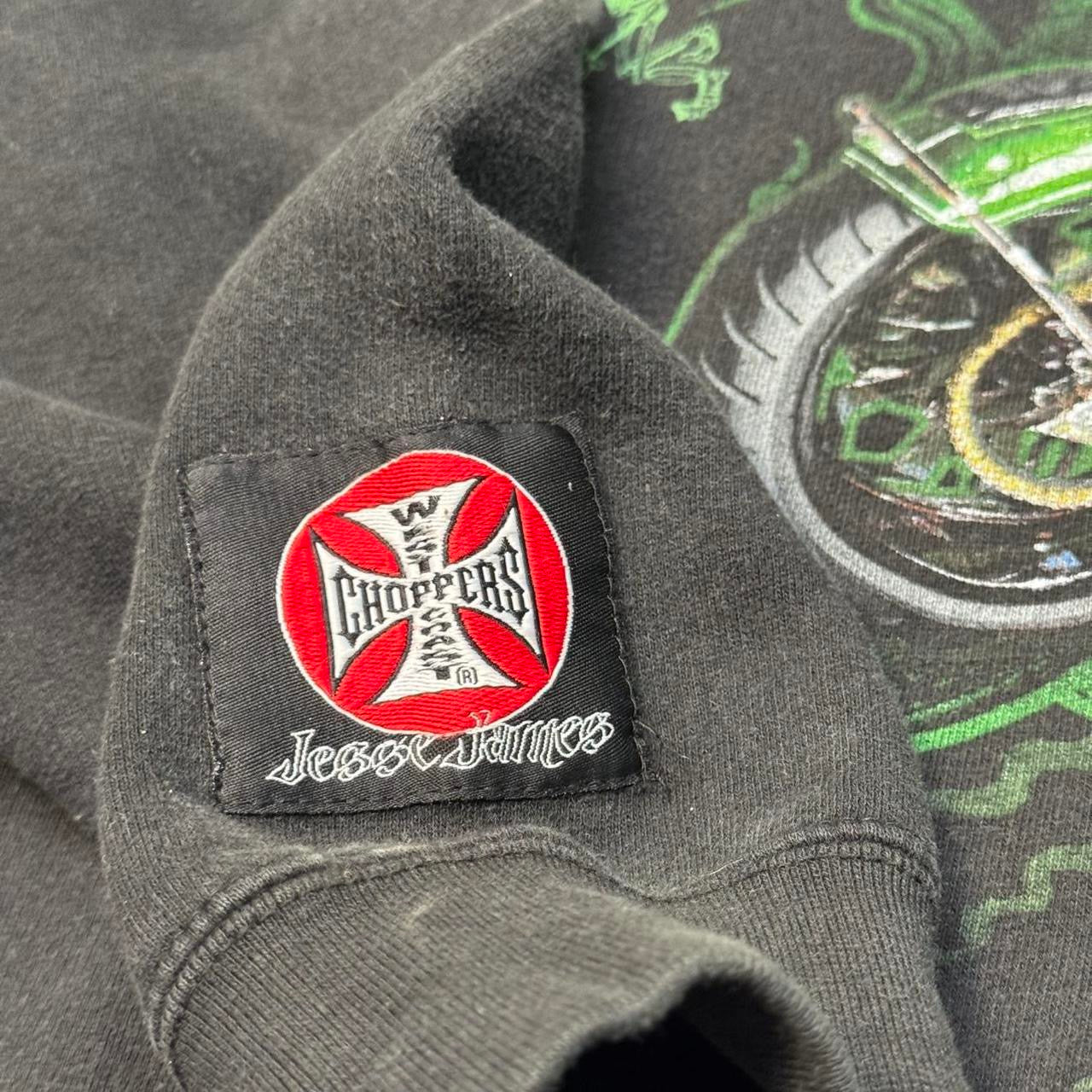 90s/2000’s West Coast Choppers Choppers4Life Zip Up (XXL)