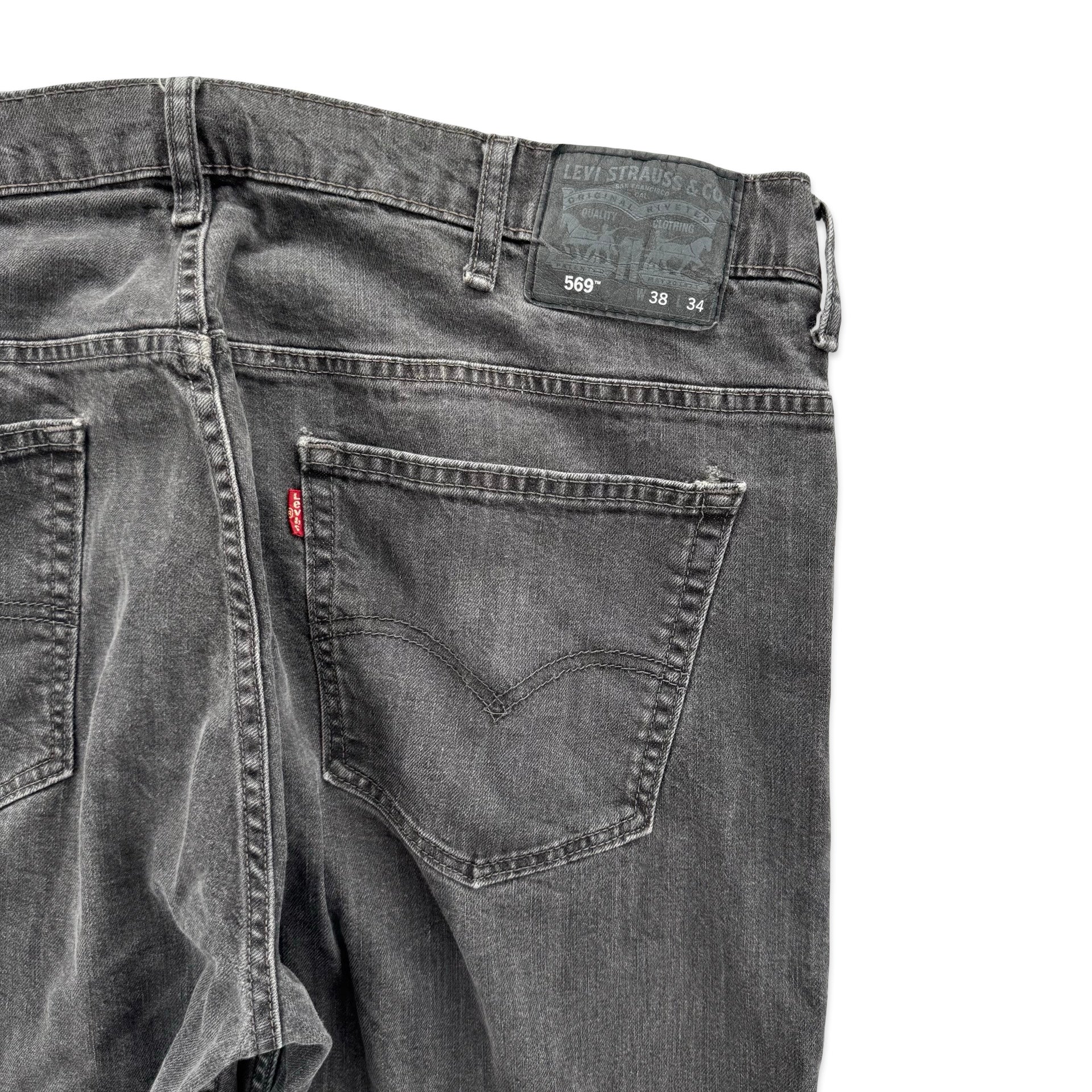Levis 569 Loose Fit Jeans (40x32)