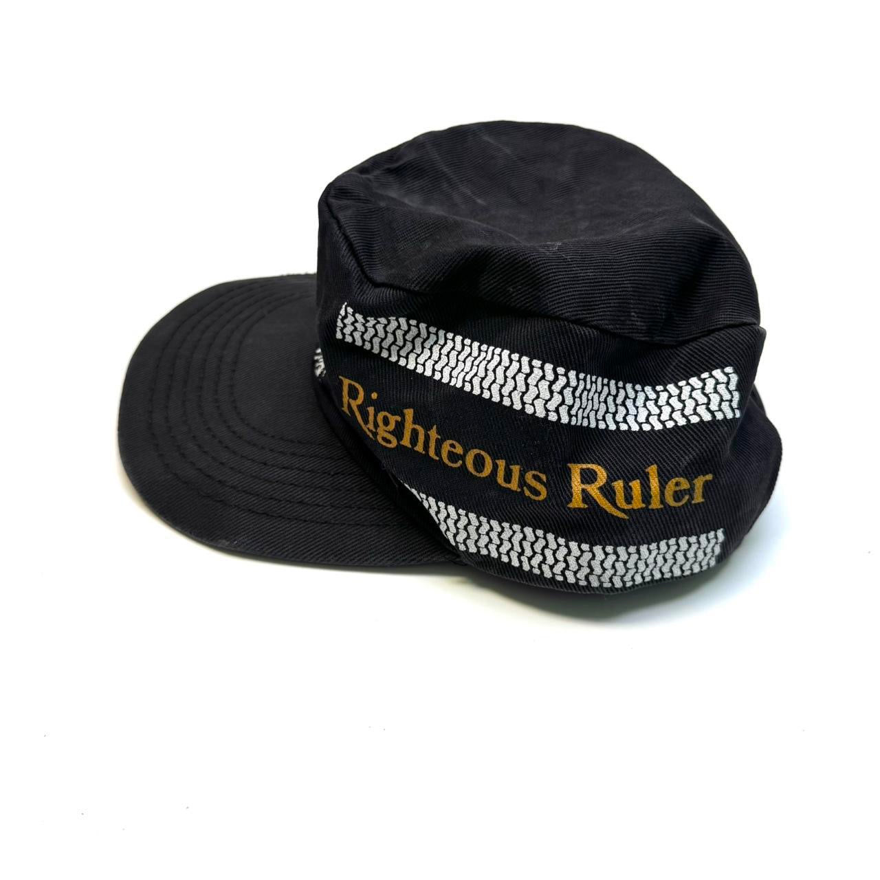 Vintage Harley Davidson Righteous Ruler Pillbox Hat