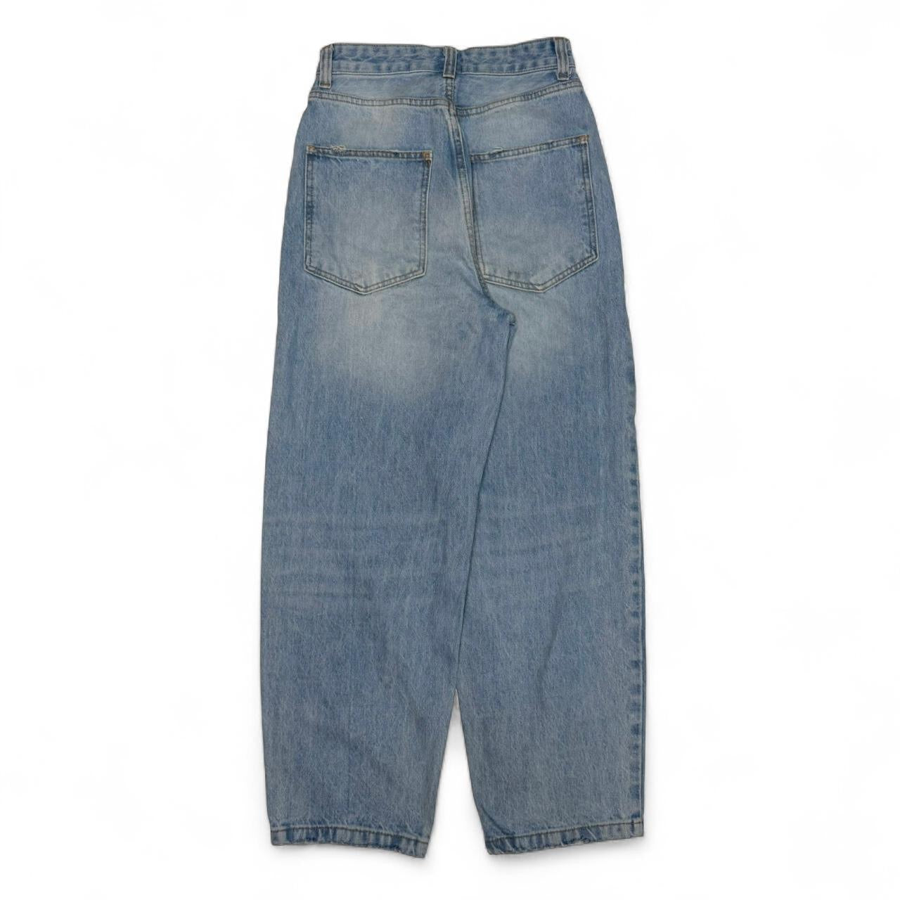 Light Wash Bershka Barrel Jeans (2/26”)