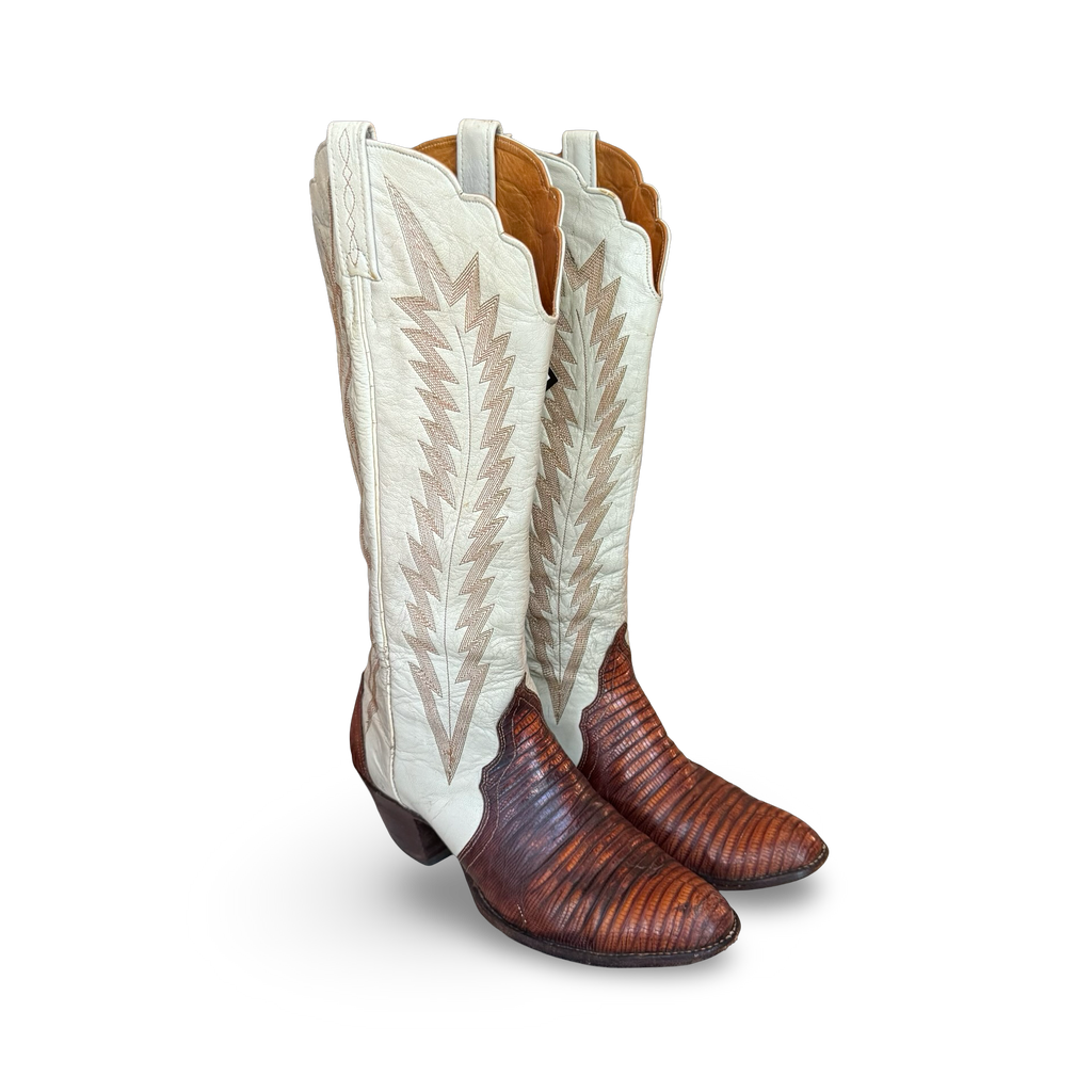 Vintage J. Chisholm Leather Boots (8.5M)