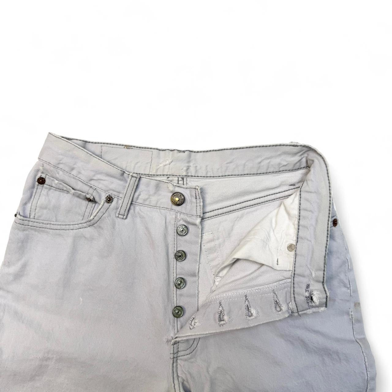 80’s Off White Women’s Levi’s Button Fly Jeans (28”)