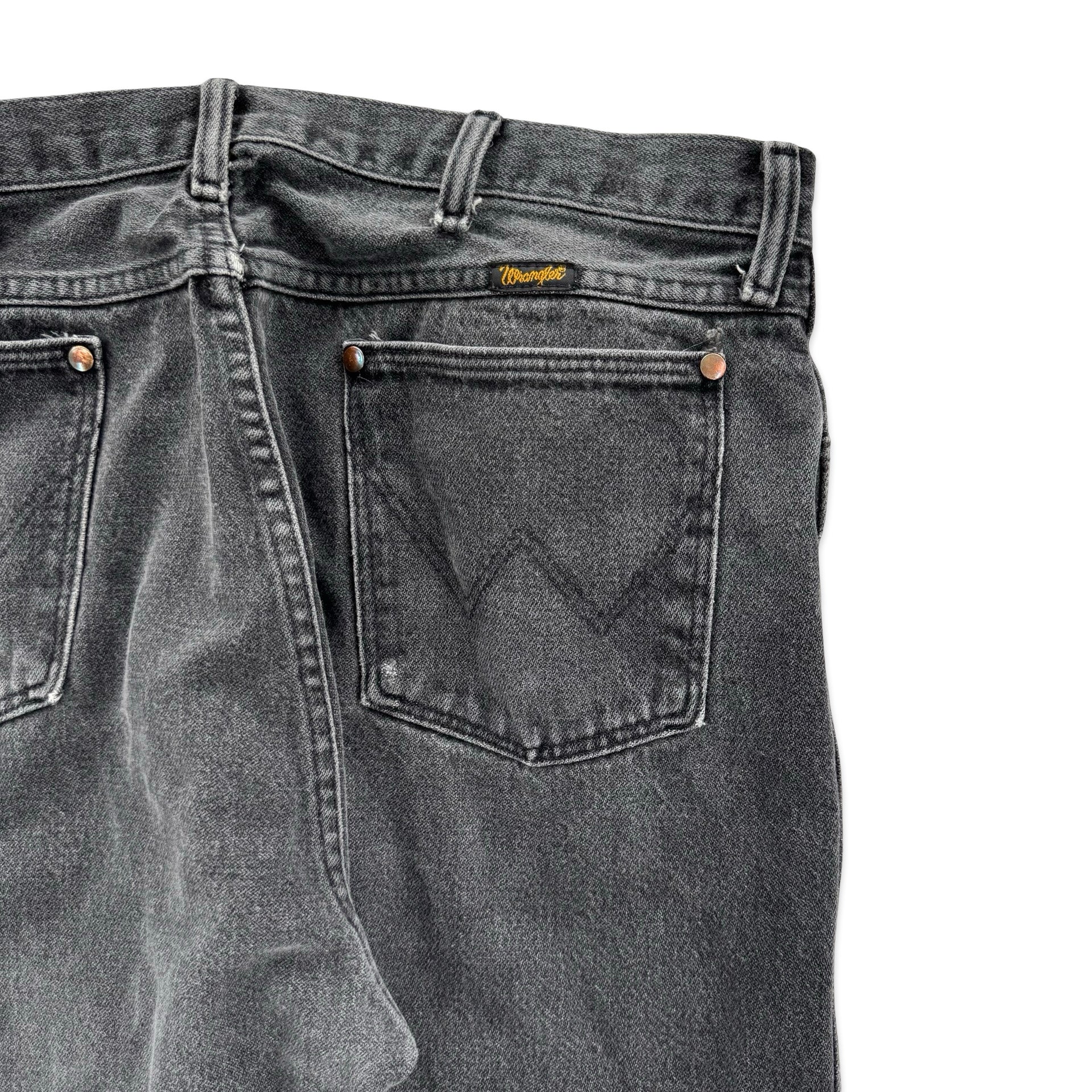 Vintage Black Wrangler Jeans (38x31)