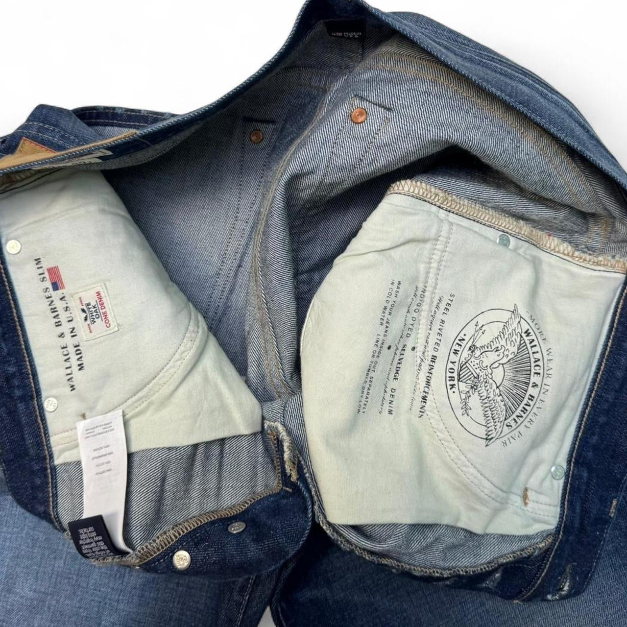 J.Crew White Oak Cone Denim Selvedge jeans (34x33)