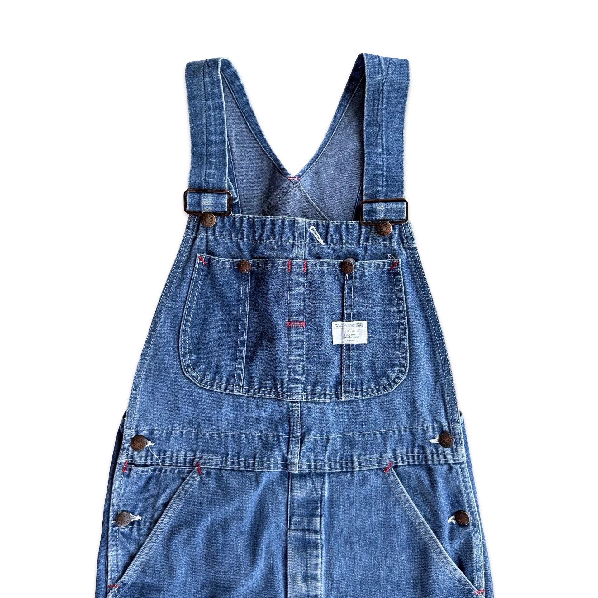 Vintage Big Mac Square Back Overalls (30x30)