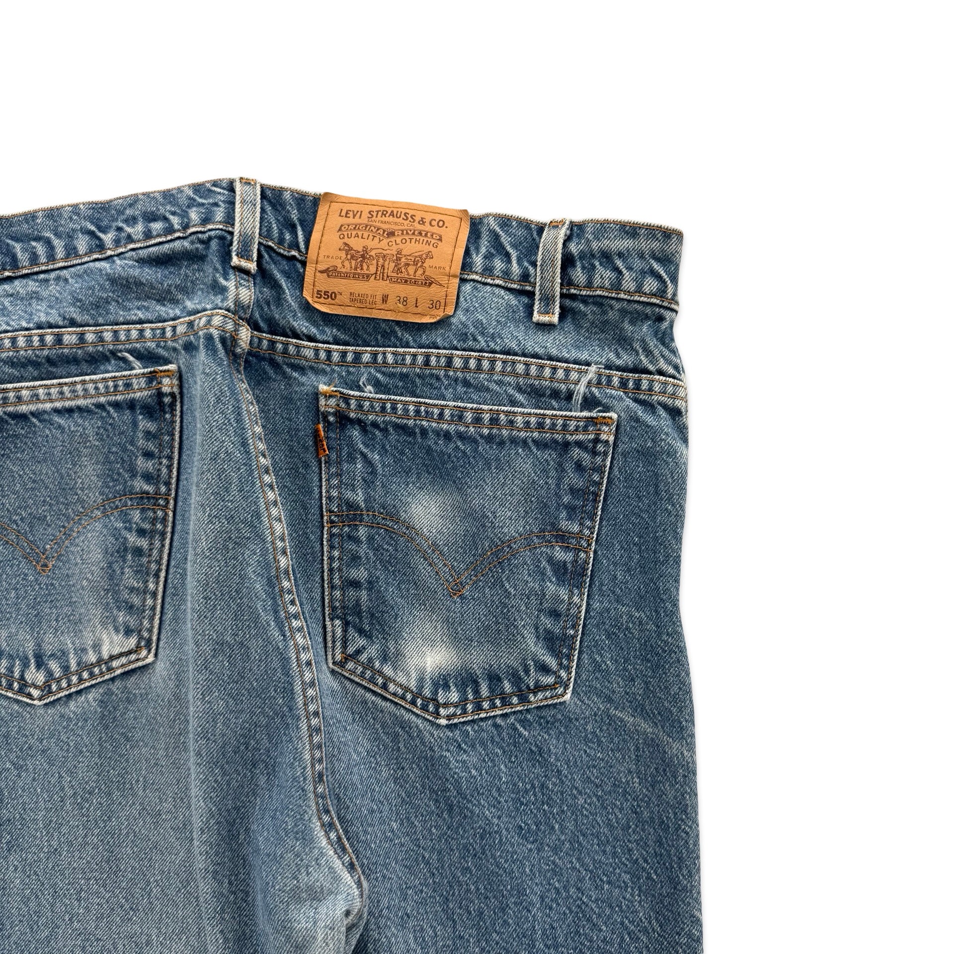 Vintage Levis 550 Orange Tab (37x29)