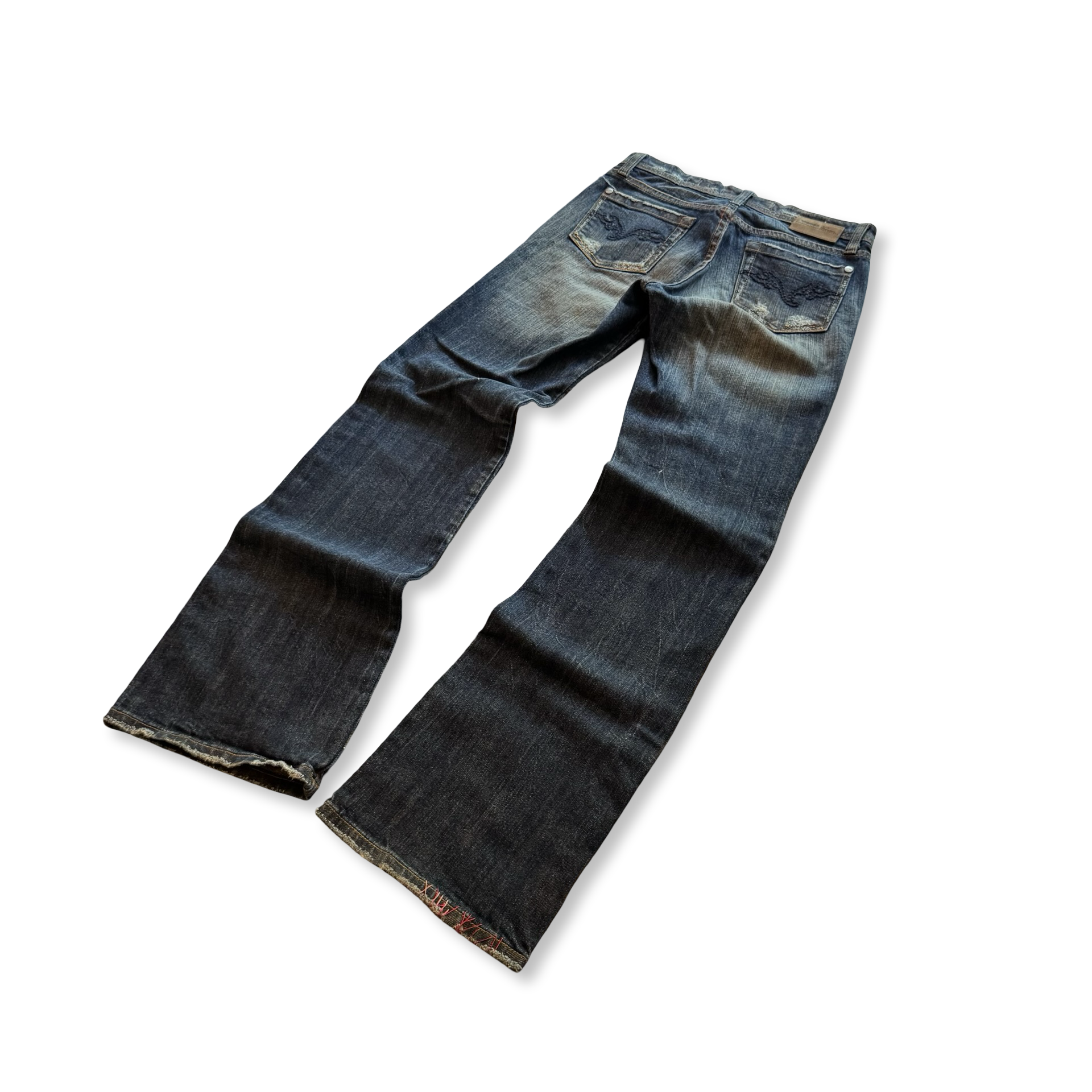2000s Vigoss Embroidered Jeans (28x32”)