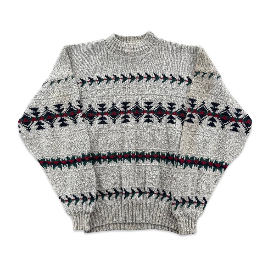 Vintage Knit Sweater (XL)
