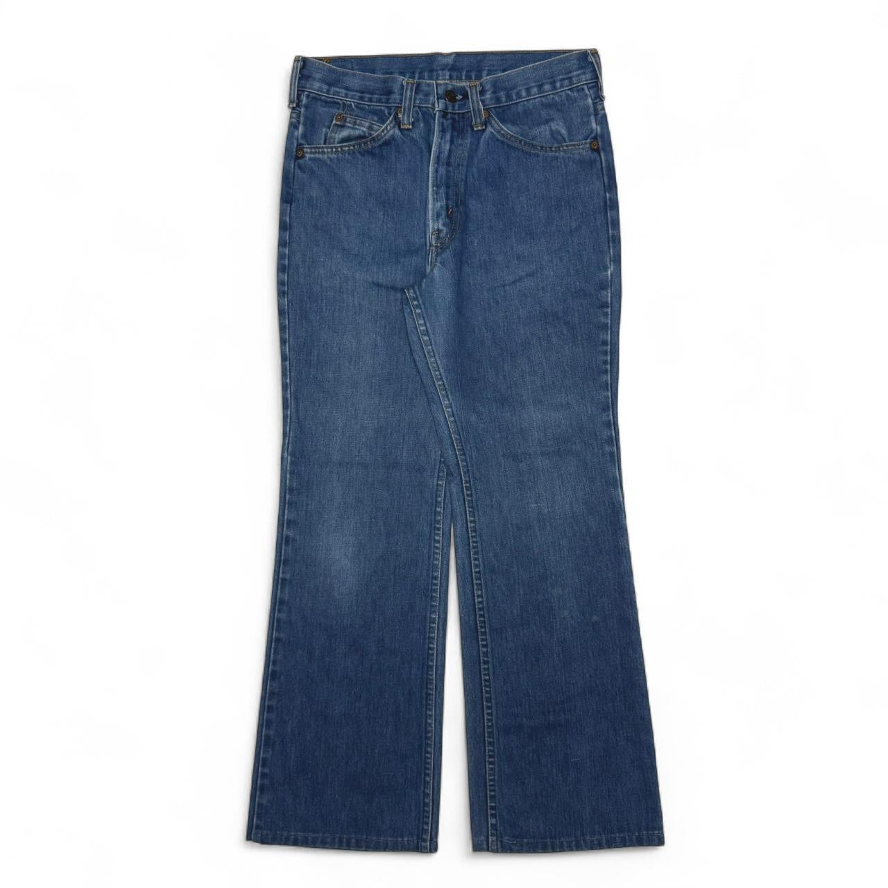 80’s Orange Tab Levis bootcut Blue Jeans (31x28.5)