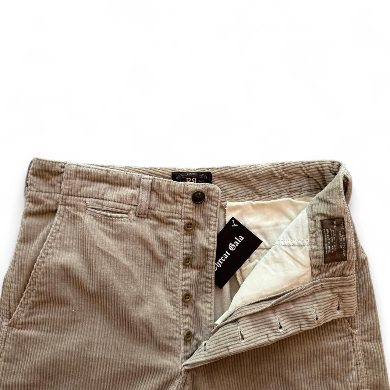 Vintage RRL Type C-130 Corduroy Trousers (32x36)