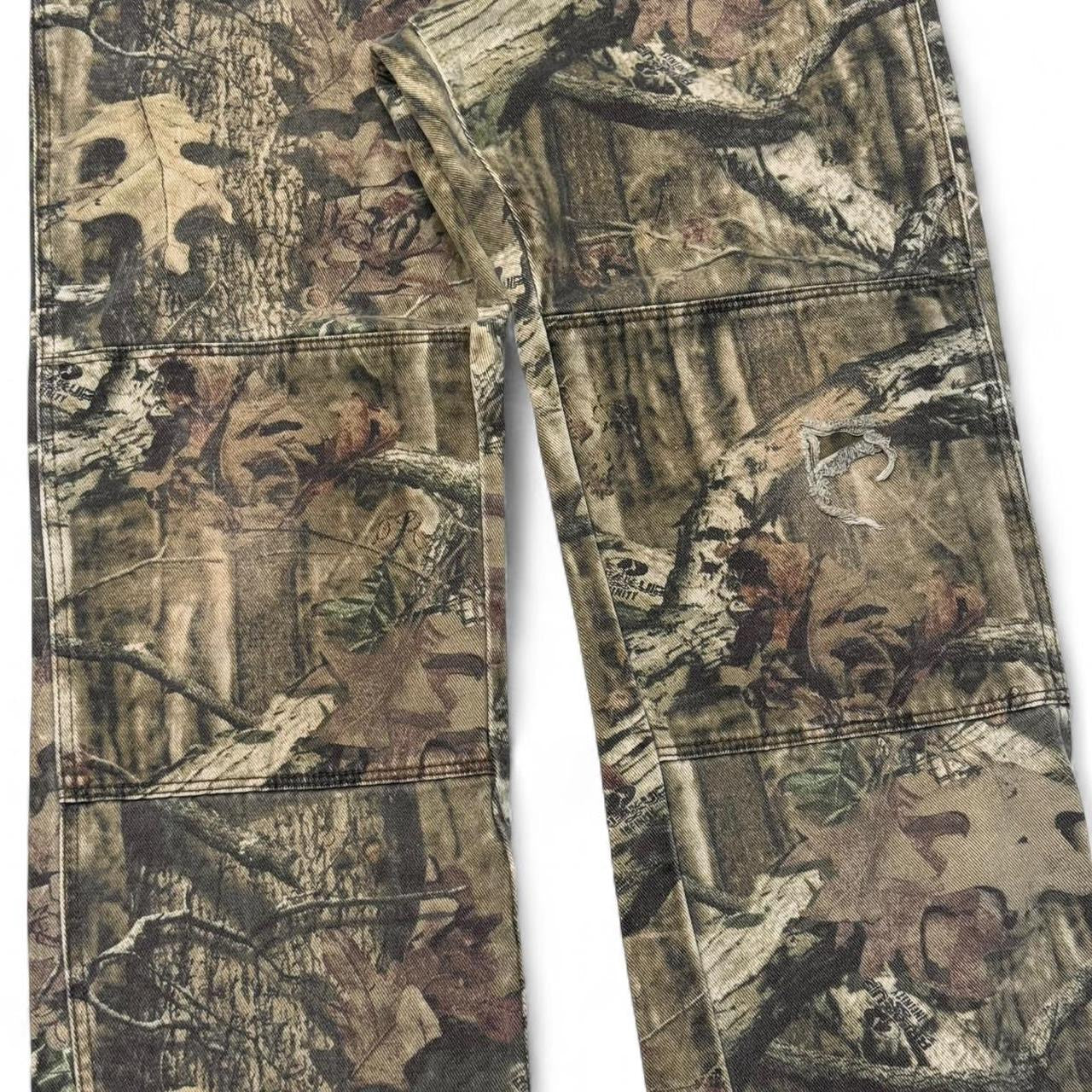 2000s Mossy Oak Double Knees Camo Pants (34x34)