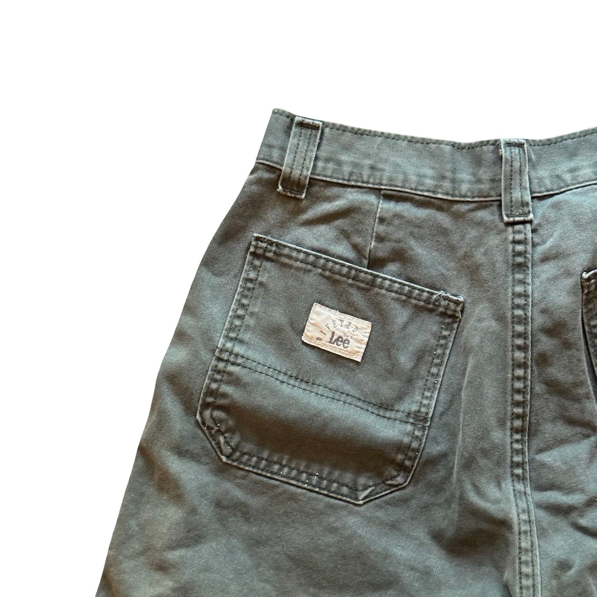 90s Lee Riveted High-Rise Shorts (30”)