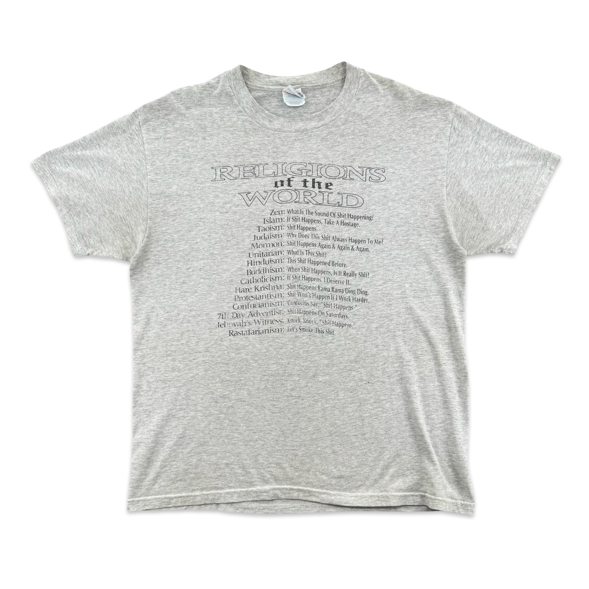 Vintage Religions Of The World Tee (L)