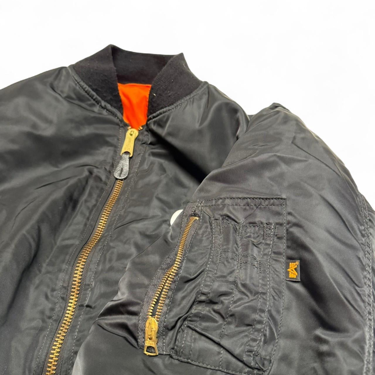 Vintage Alpha Industries 007 Tomorrow Never Dies Bomber Jacket (XXL)
