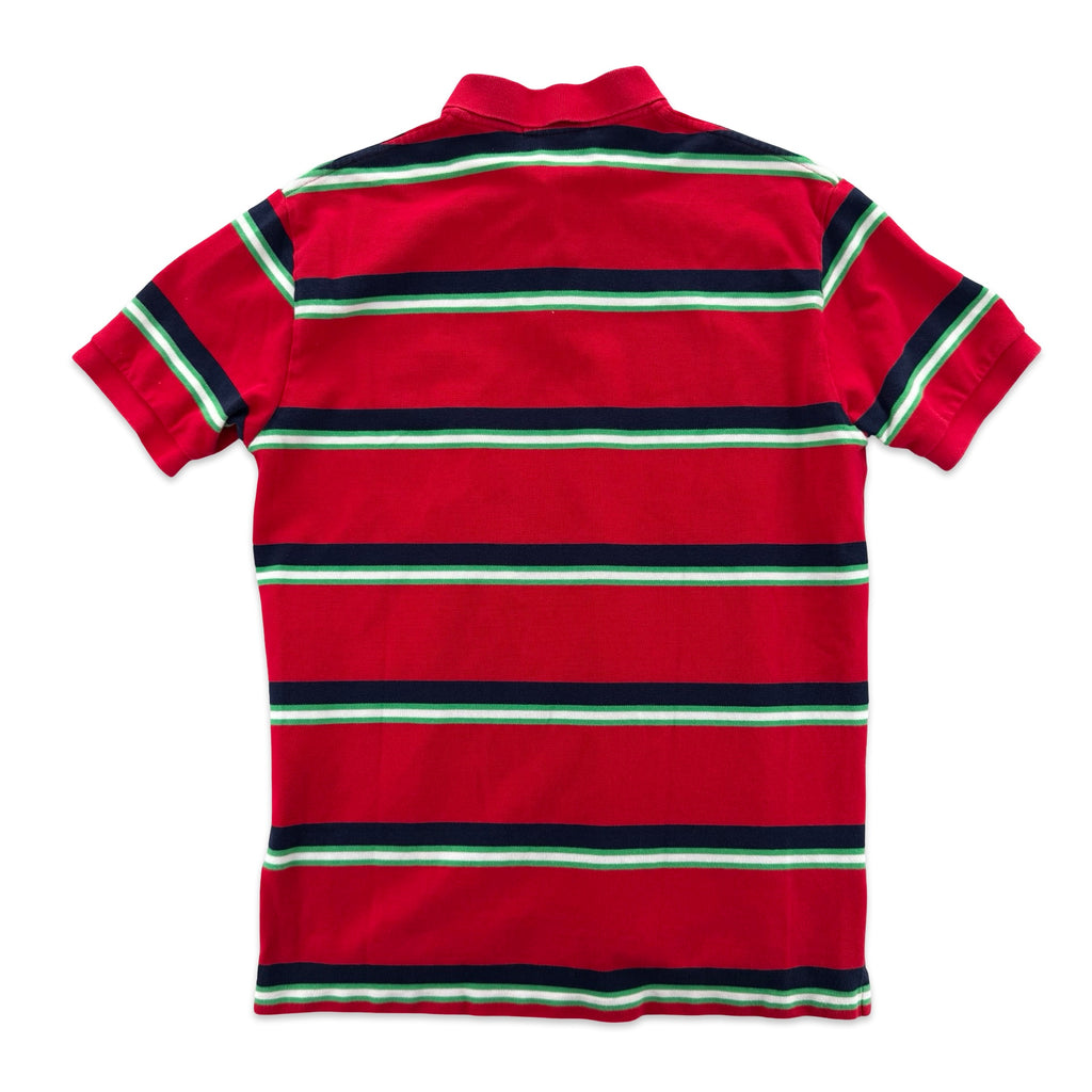 Vintage Red Striped Ralph Lauren Polo (L)