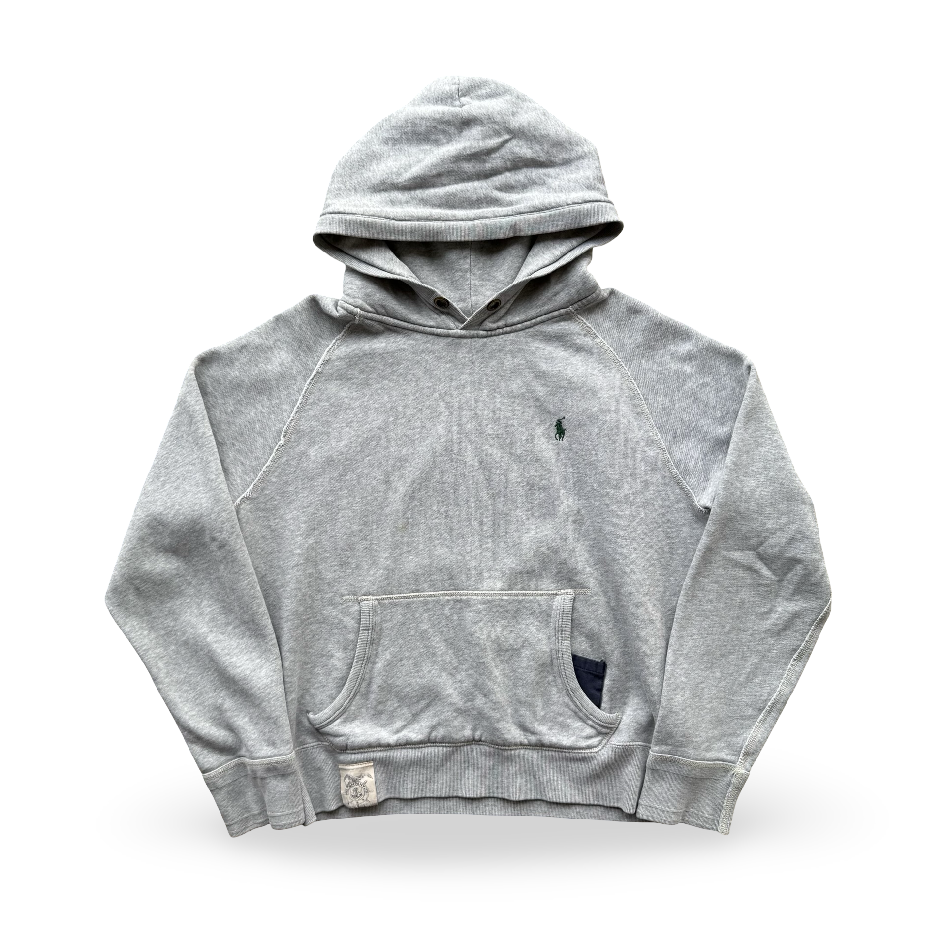 Vintage Grey Ralph Lauren Hoodie (L)