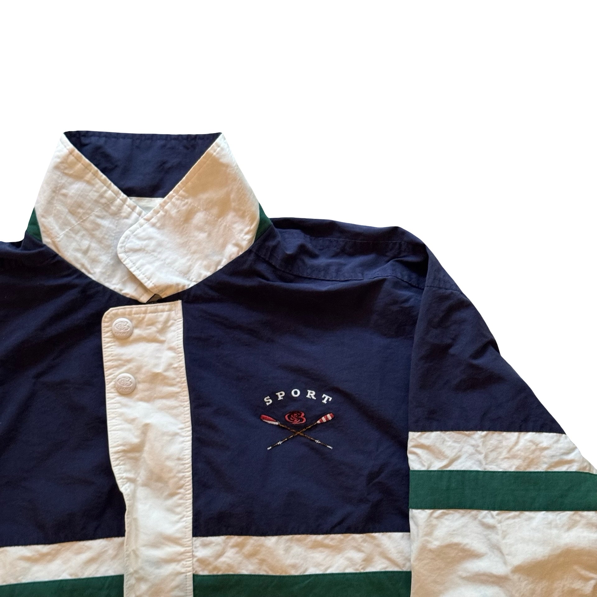 90s C&B Sport Collared Puffer Jacket (XL)