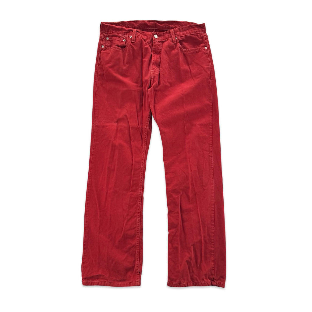 Red Levi’s Strauss 514 Pants (36x32)