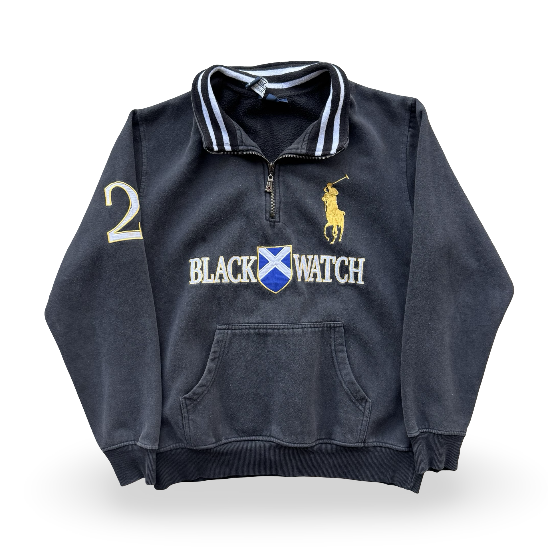 Vintage Ralph Lauren Blackwatch Quarter Zip (M)