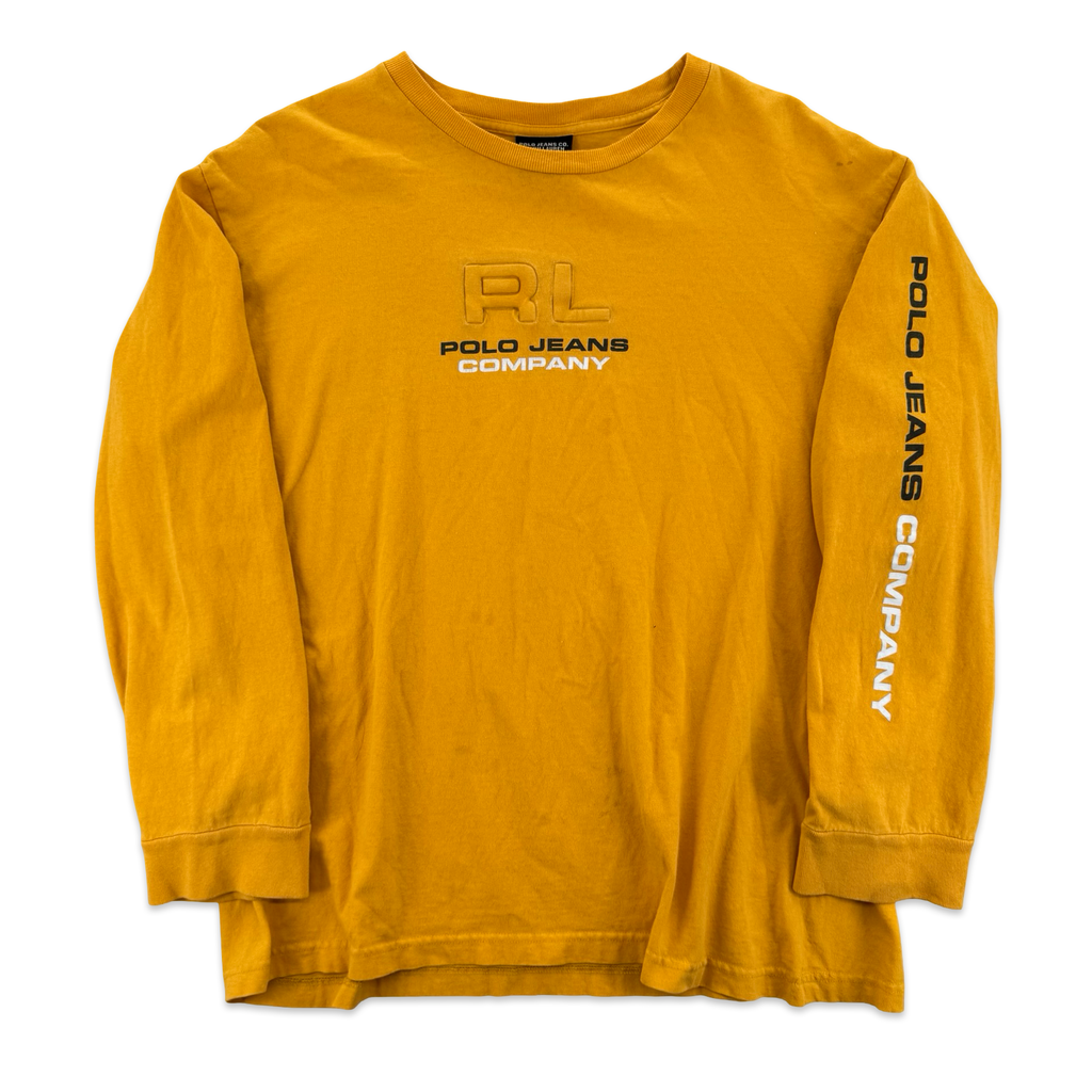 Polo Jeans Company Yellow Longsleeve (XL)