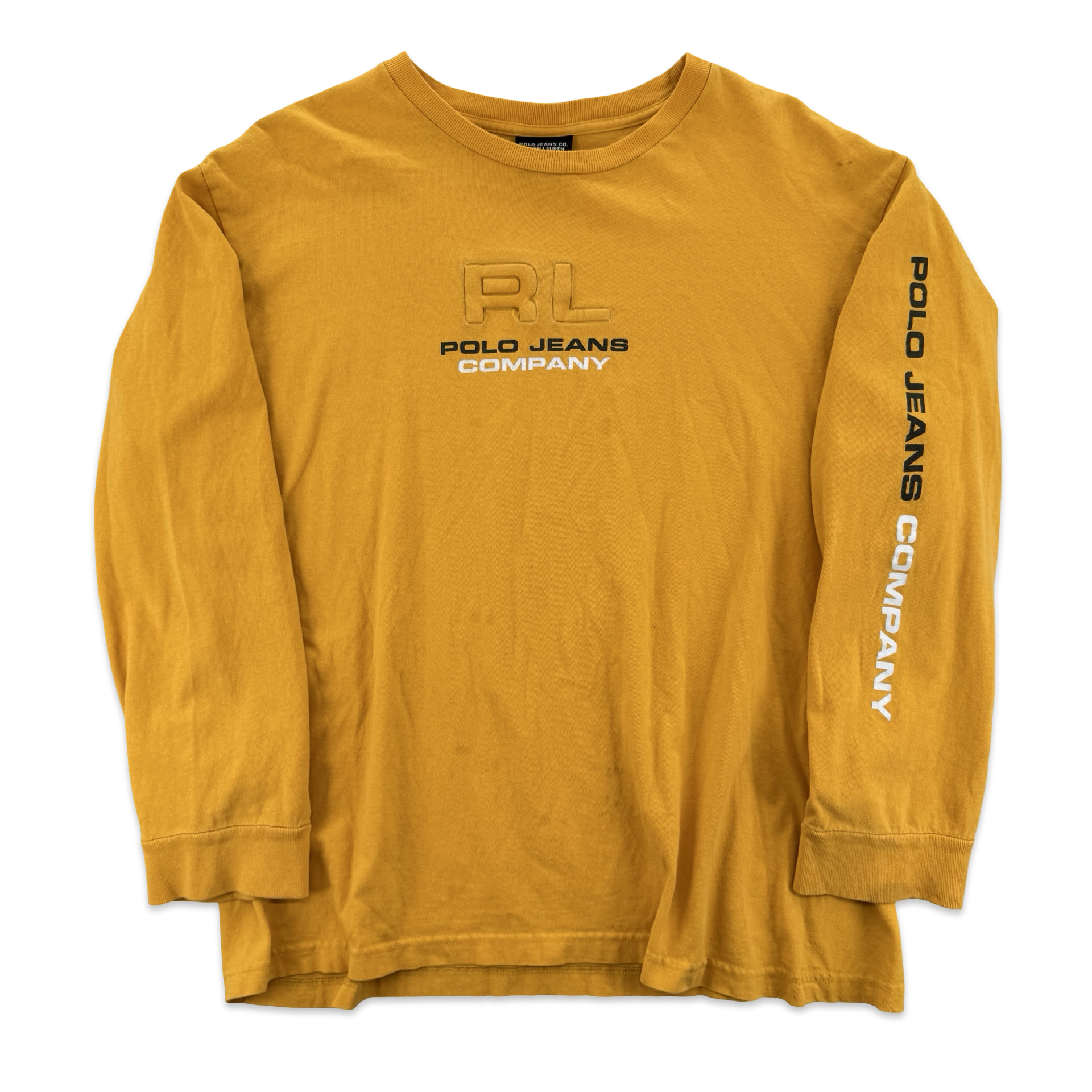 Polo Jeans Company Yellow Longsleeve (XL)